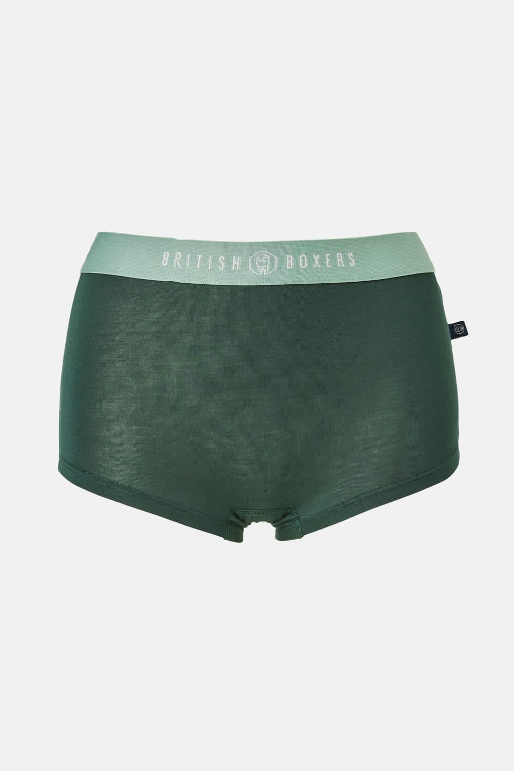 Multi Pack of Four "Juniper" Bamboo Hipster Boxers Briefs, Image 2 of 6