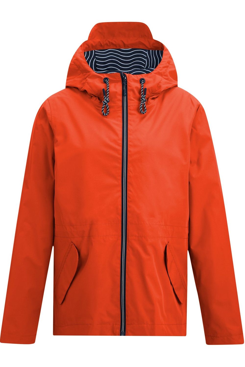 Orange Bayletta Grid Distress Waterproof Jacket, Image 1 of 3