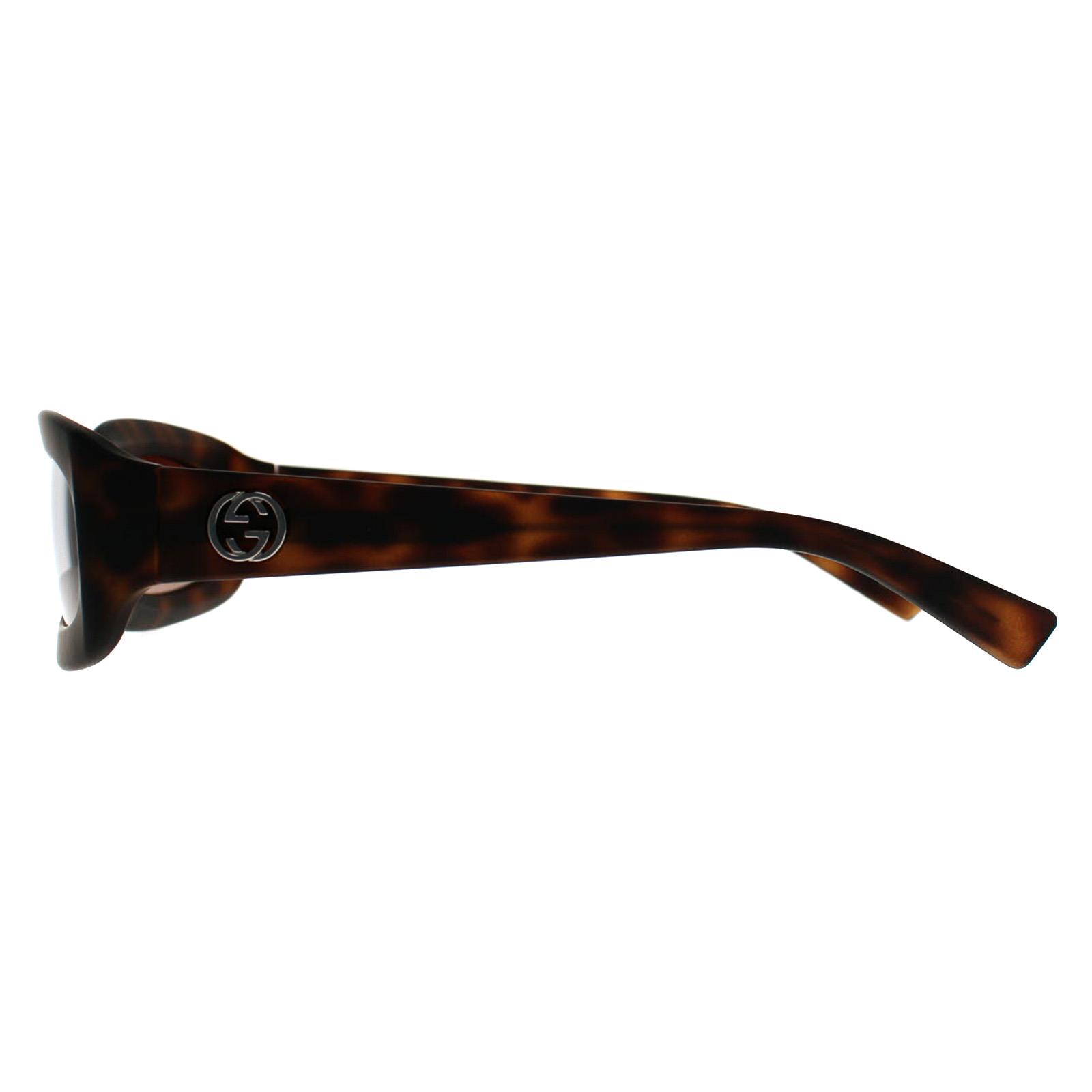 Brown Gucci Brown Rectangle Havana Brown Gradient GG1786S, Image 3 of 3