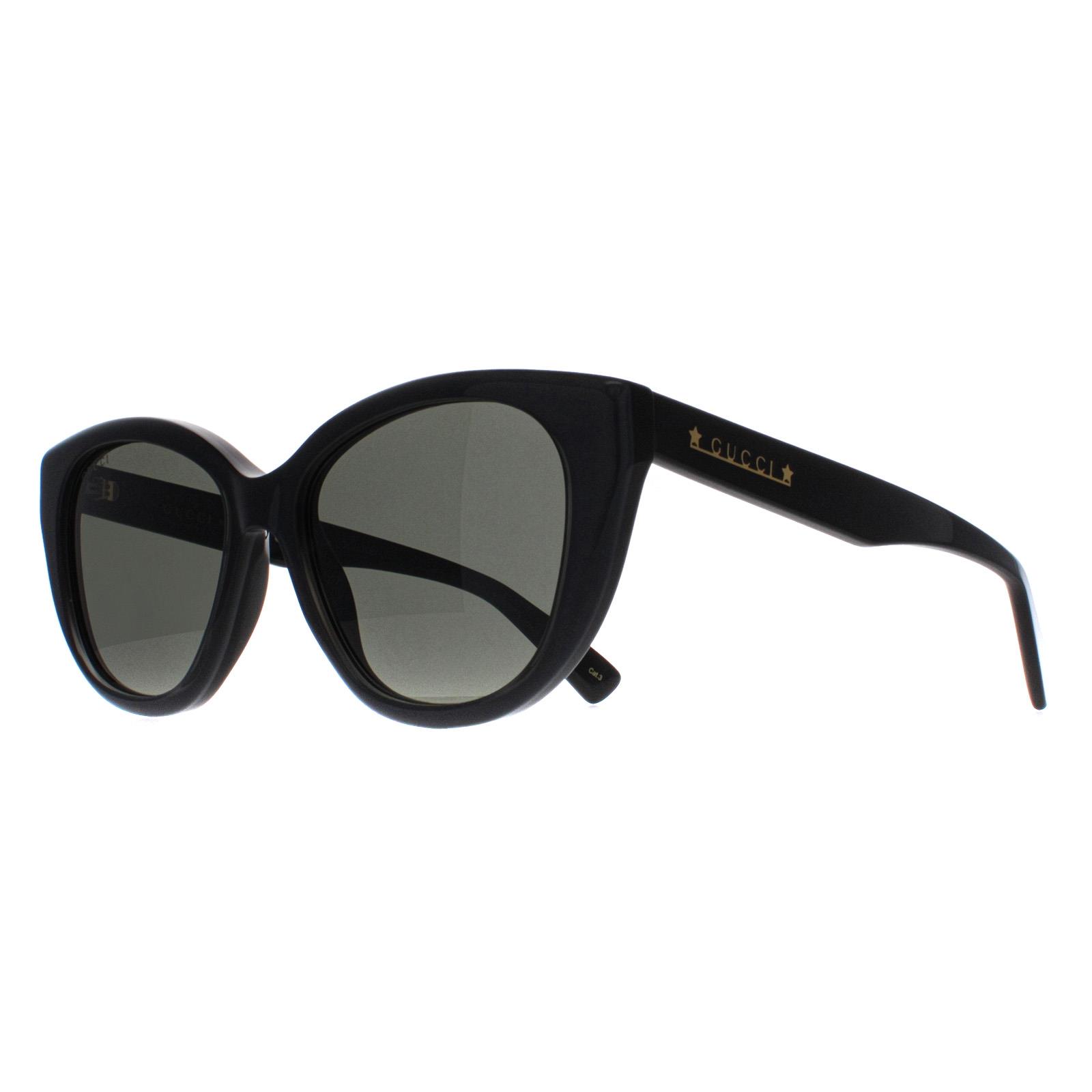 Black Cat Eye Black Grey GG1588S, Image 2 of 4