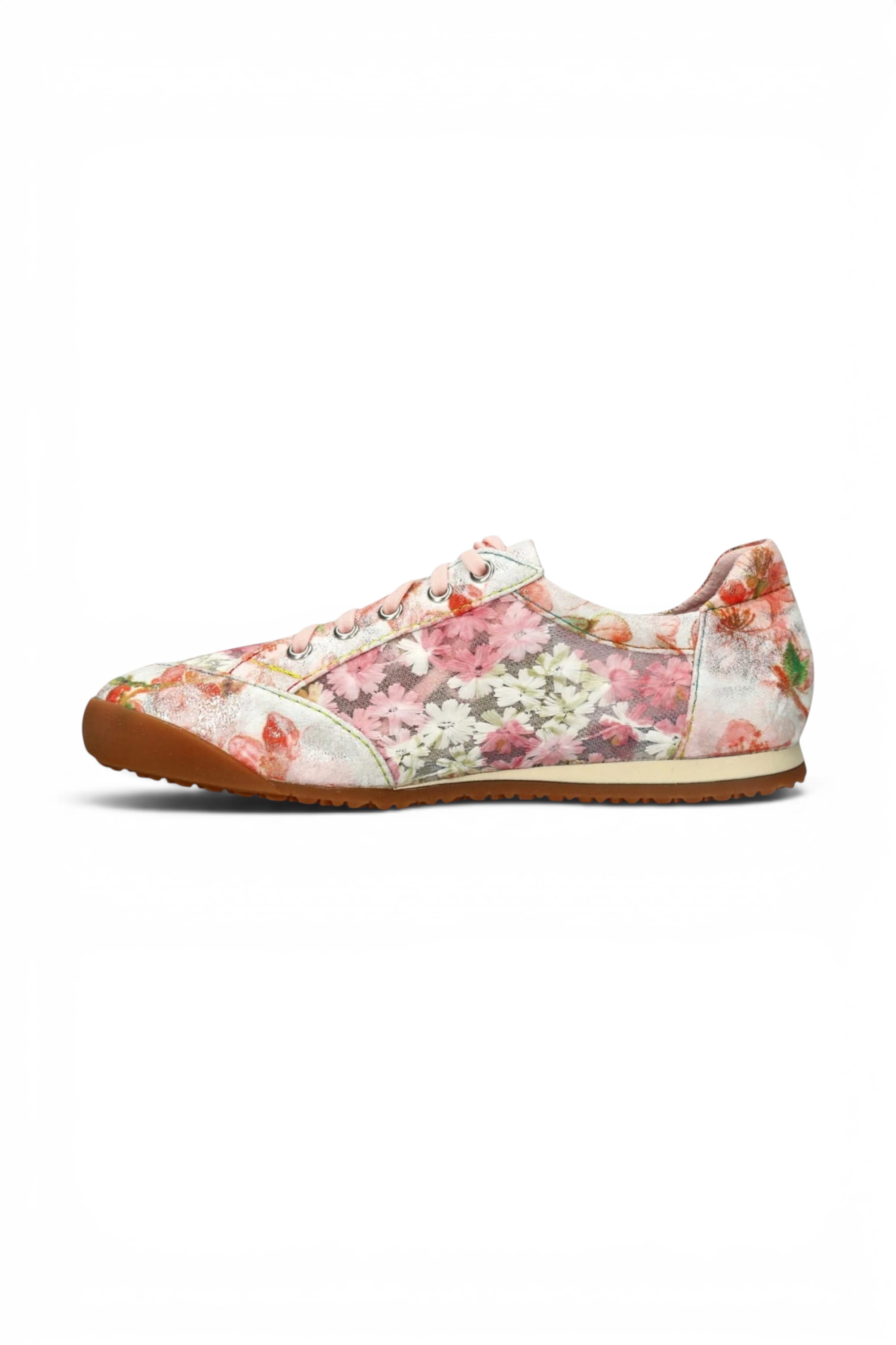 Pink Womens Trainers Sneaker Shoes-TIVANAO-05, Image 5 of 7
