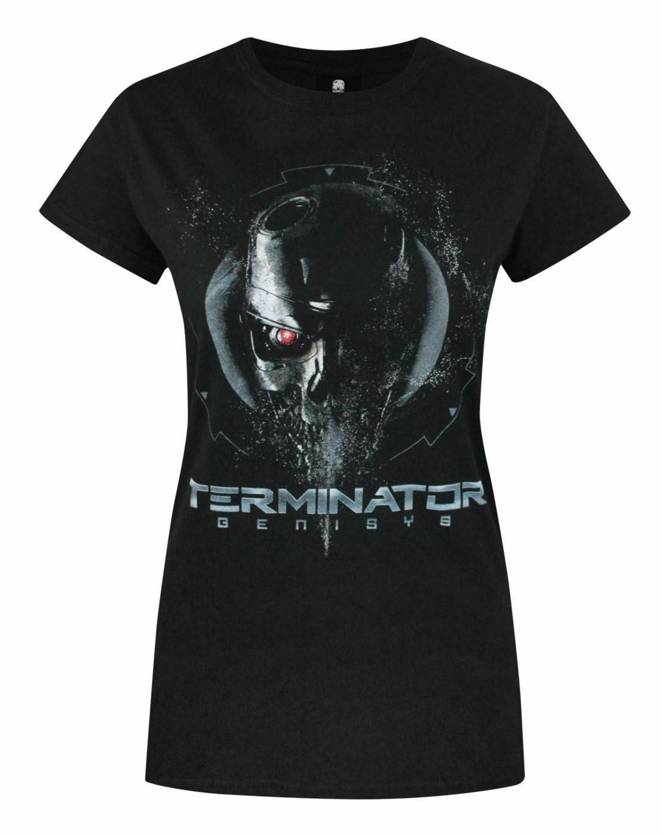 Black Terminator Genisys Endoskeleton T-Shirt