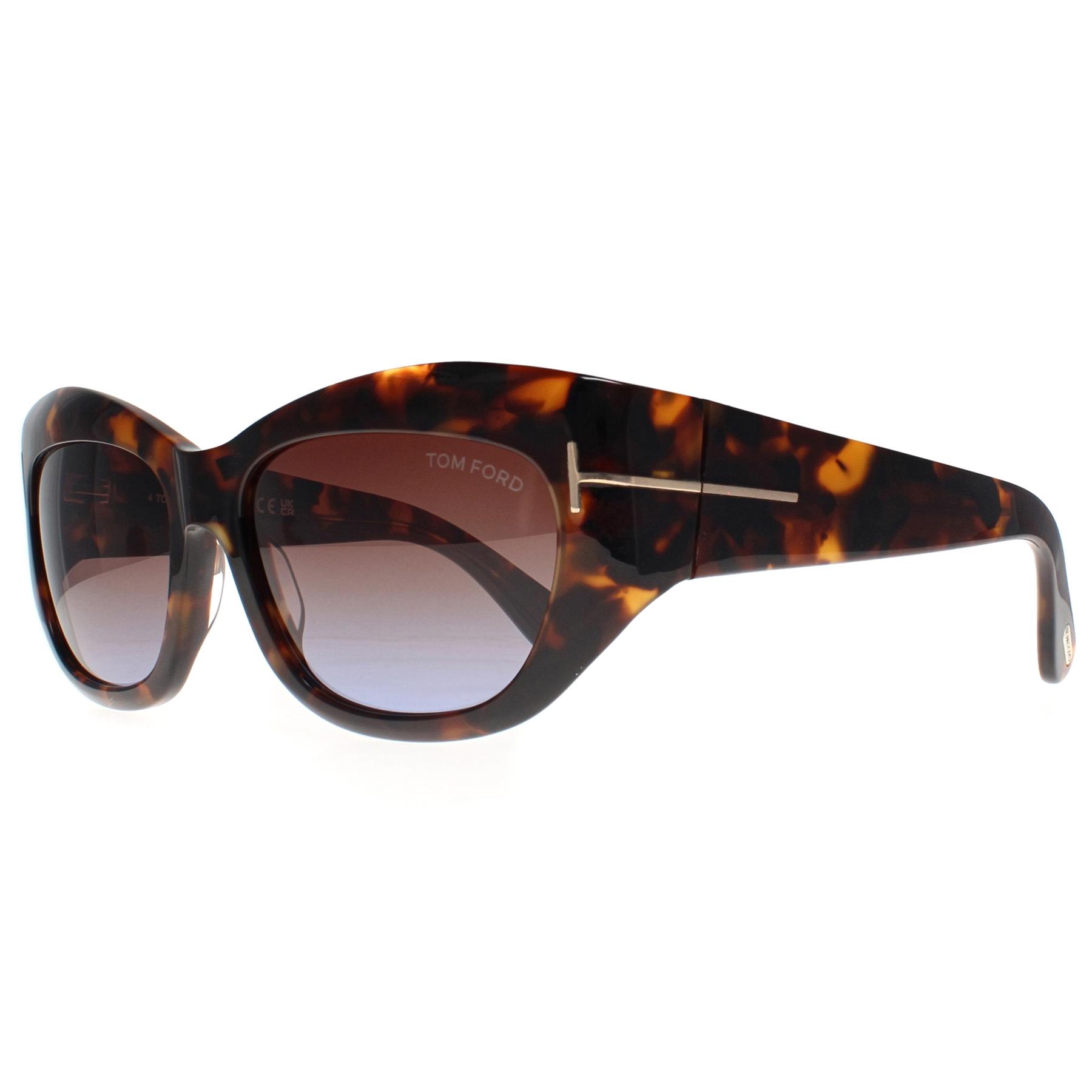 Brown Cat Eye Dark Havana Brown Gradient Brianna FT1065, Image 2 of 3