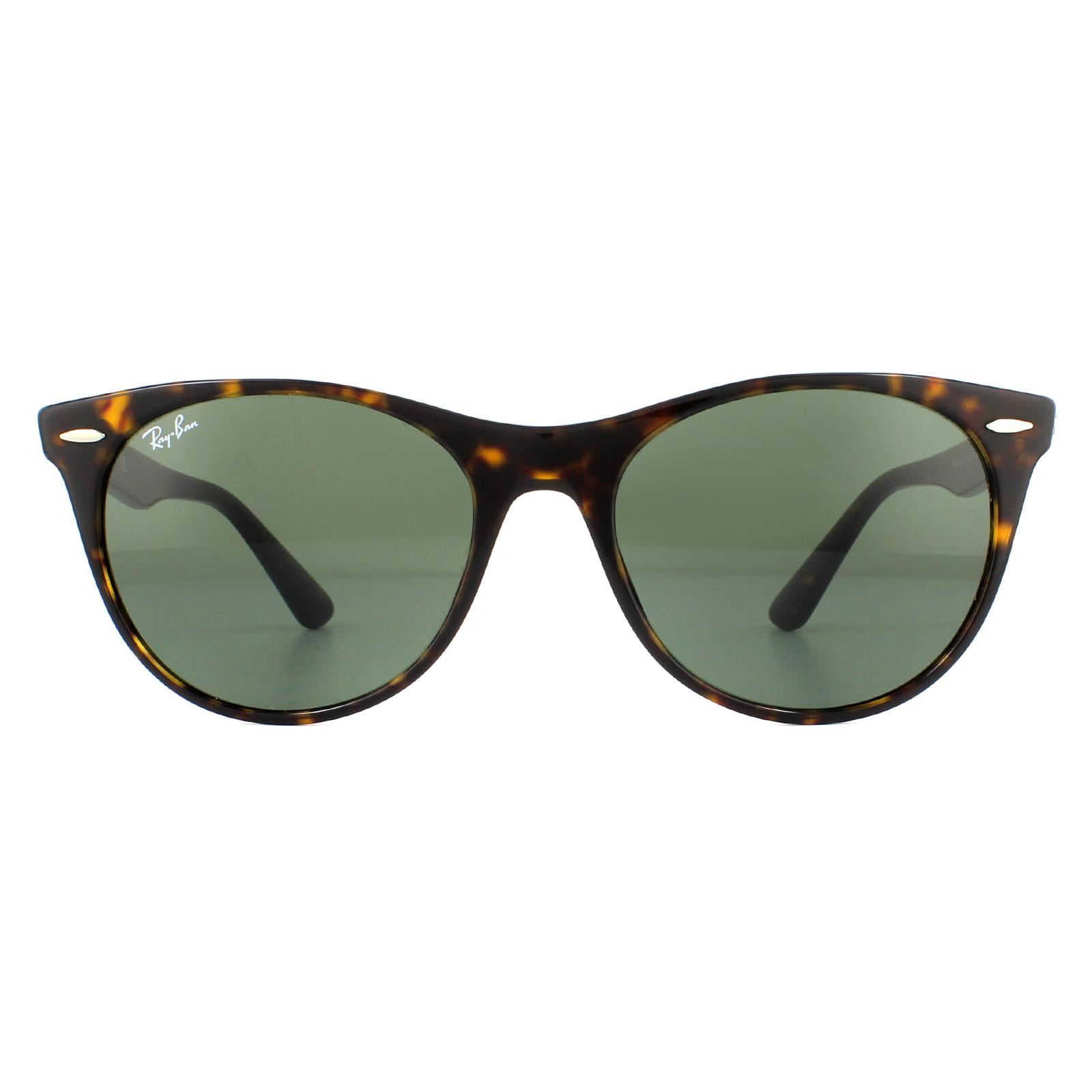 Round Tortoise Green Classic G-15 Sunglasses, Image 1 of 4