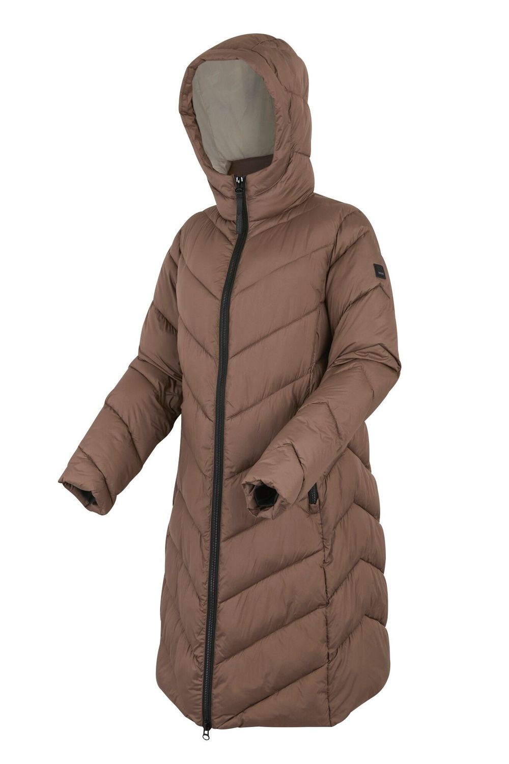 Brown Anita Padded Jacket, Image 3 of 7