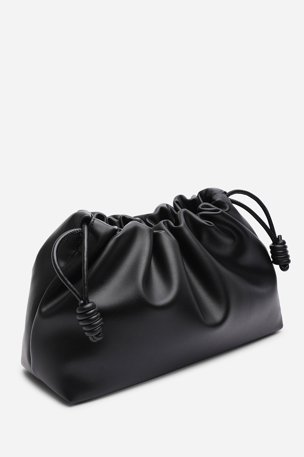 Black Where's That From Black Auric Drawstring Shoulder Bag, Image 1 of 8
