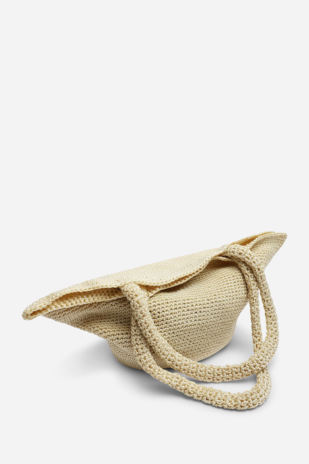 Cream Where's That From Cream Elowen Mesh Shopper Shoulder Bag, Image 4 of 5
