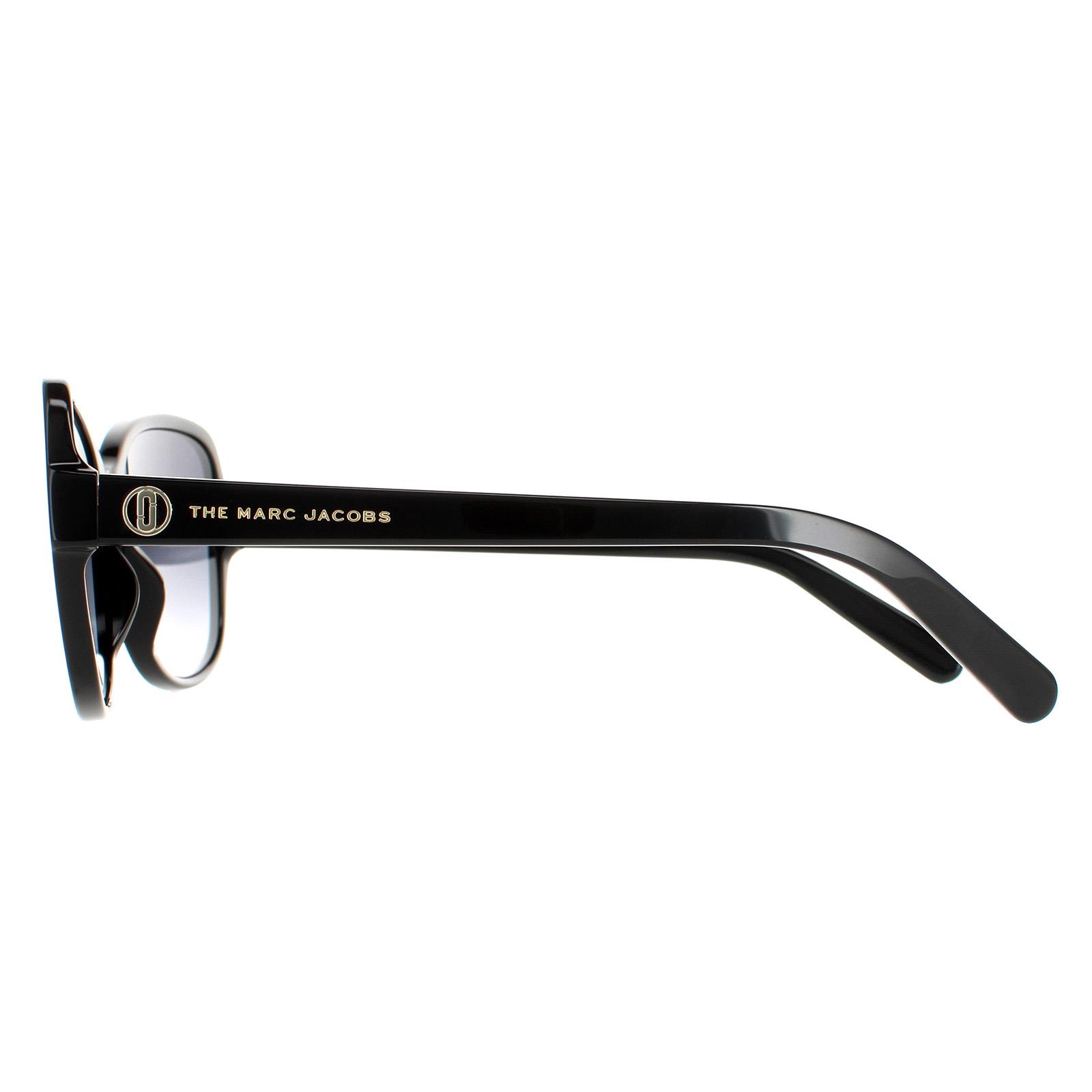 Black Marc Jacobs Black Cat Eye Black Dark Grey Gradient MARC 528/S, Image 3 of 4