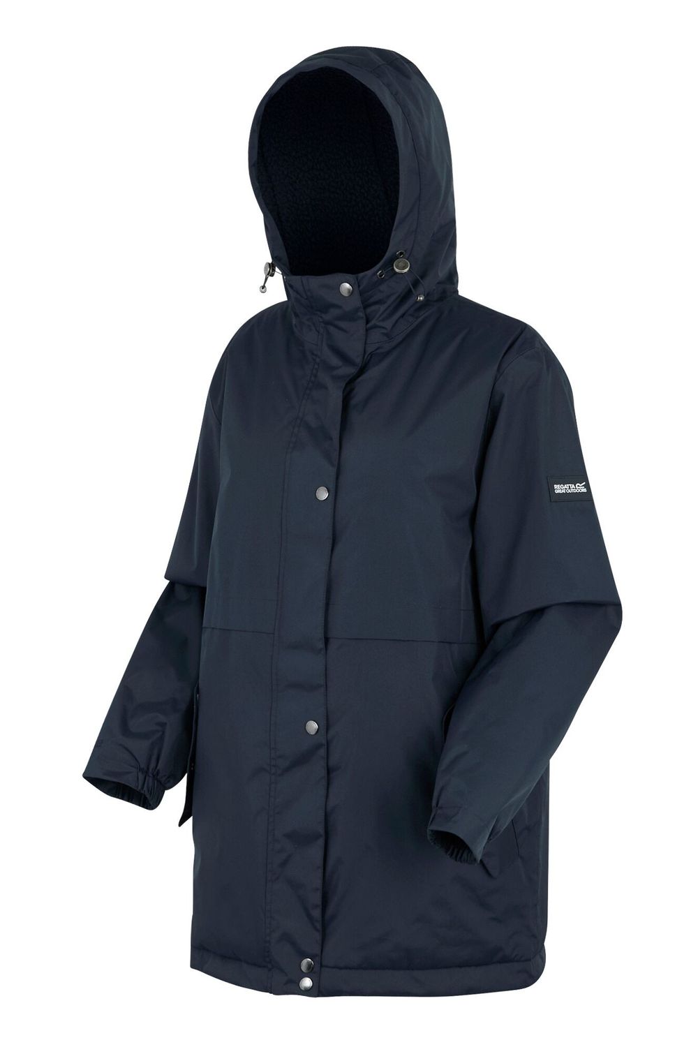 Navy Blue Brielly Insulated Waterproof Jacket, Image 3 of 5