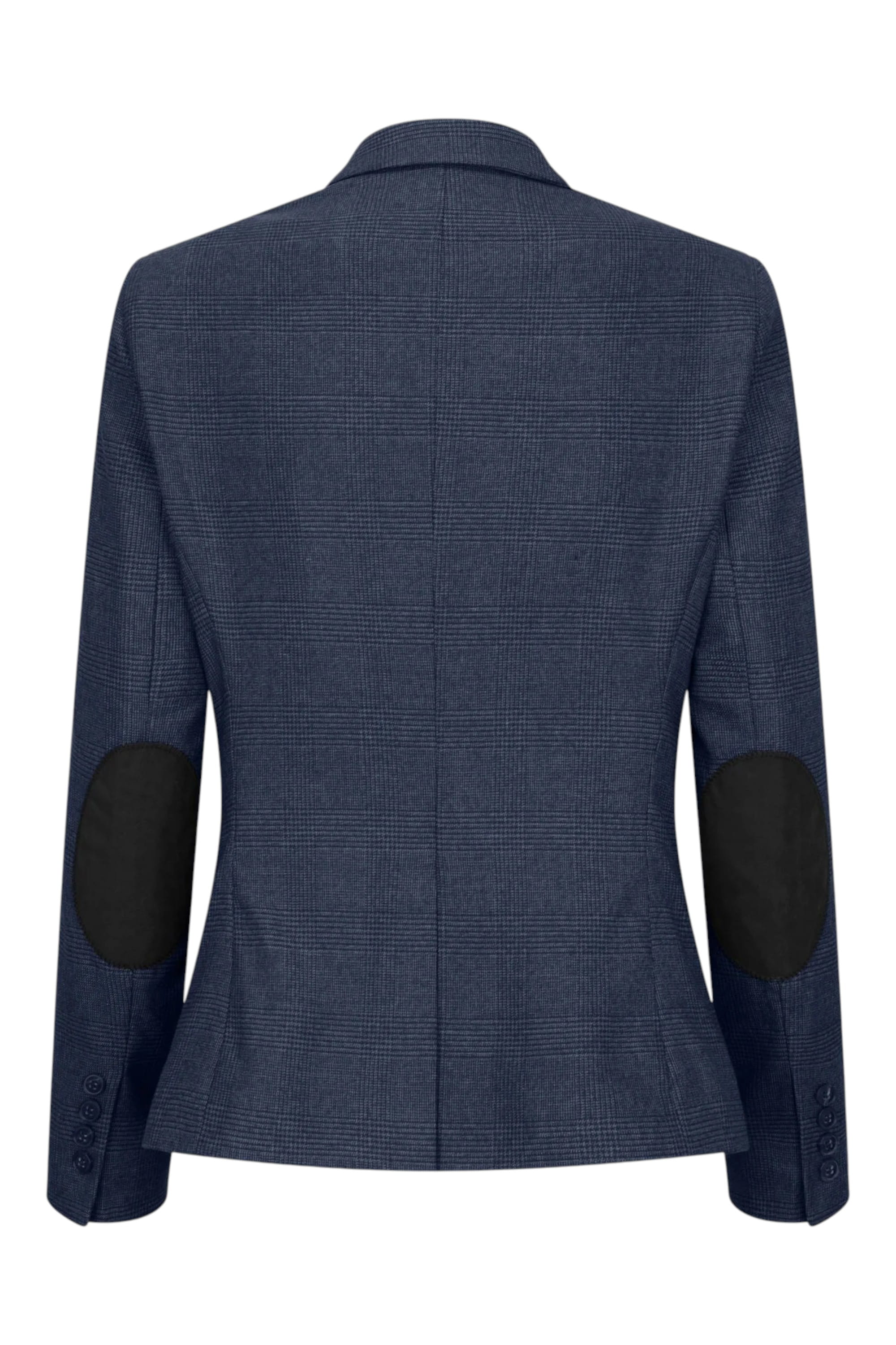 Navy Infinity Leather Navy 3 Piece in Prince of Wales Check Suit, Image 6 of 8
