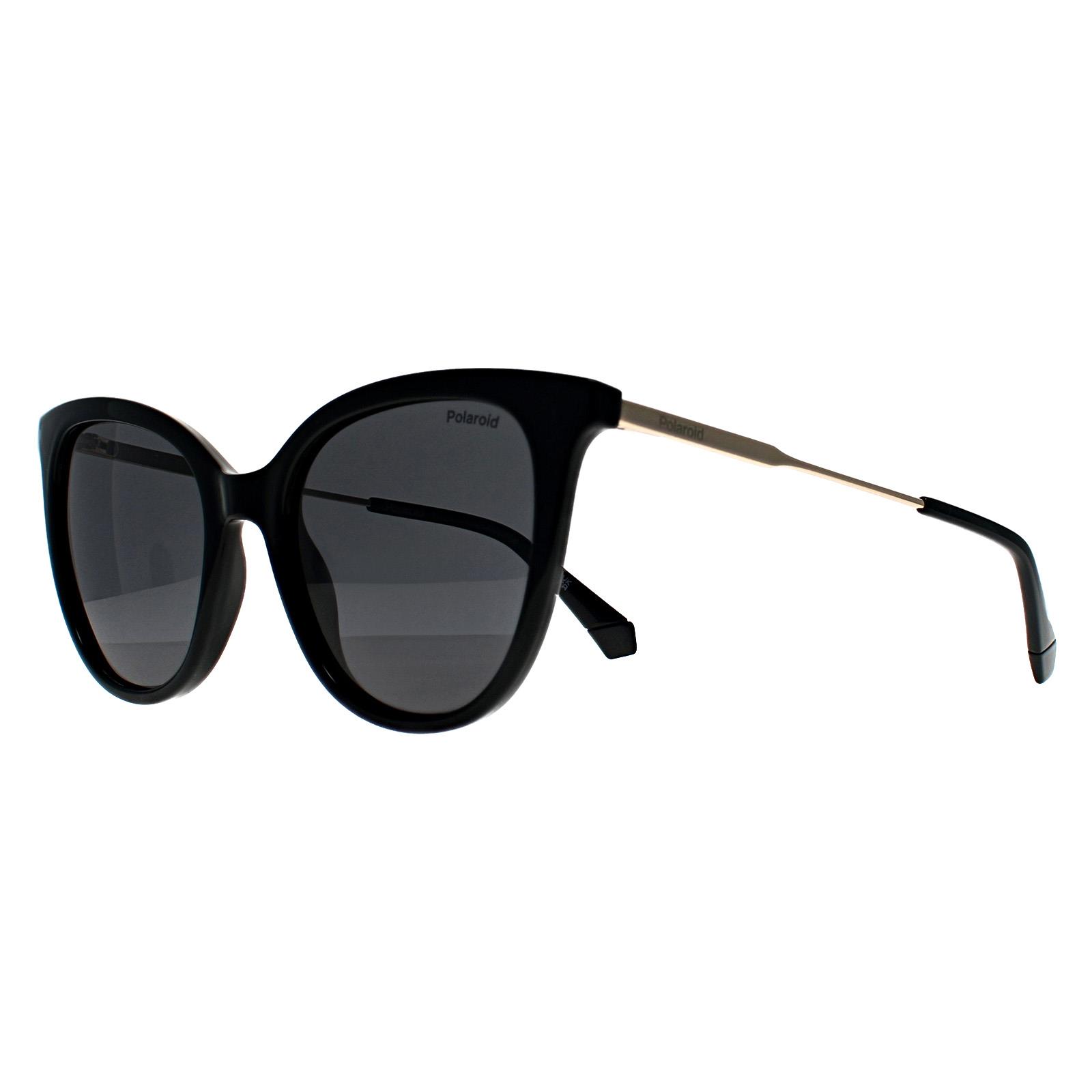 Black Cat Eye Black Grey Polarized PLD 4184/S/X, Image 2 of 3