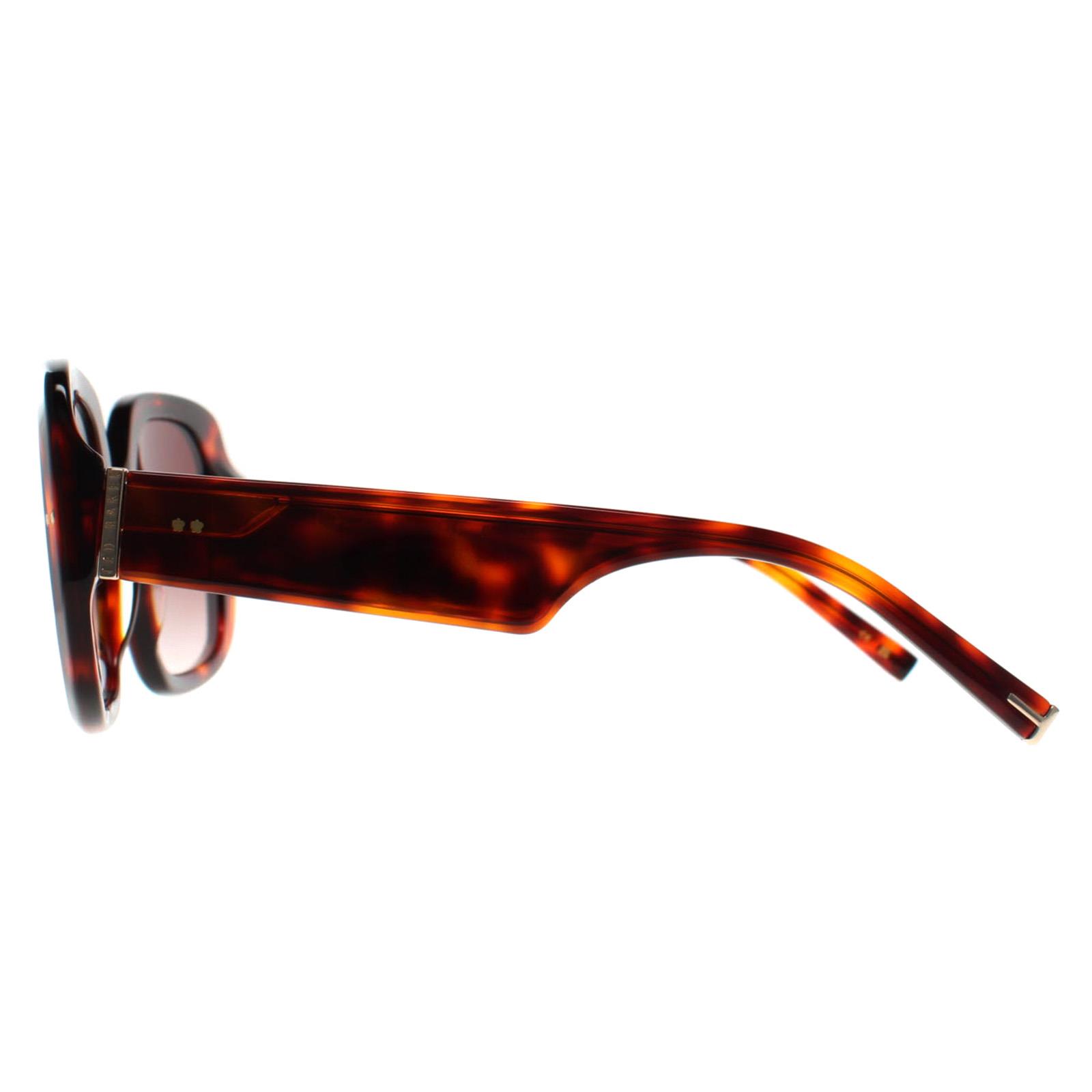 Brown Ted Baker Brown Square Tortoise Brown Gradient TB1730 Catrina, Image 3 of 4