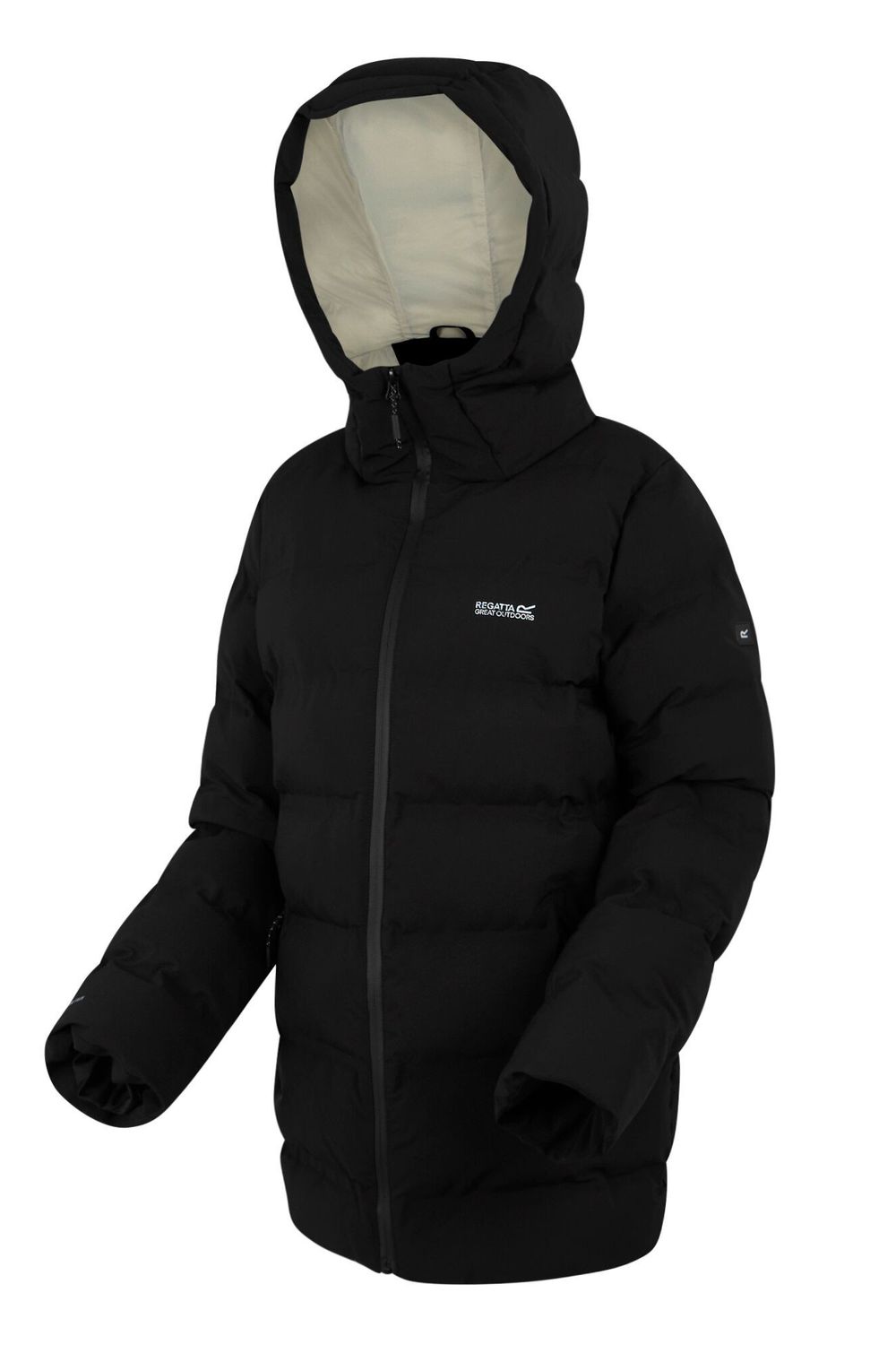 Black Altoro Thermal Padded Jacket, Image 3 of 5