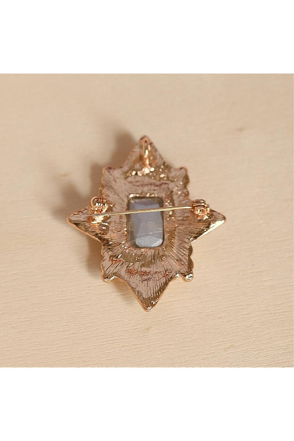 Gold Vintage Brooch, Image 2 of 3