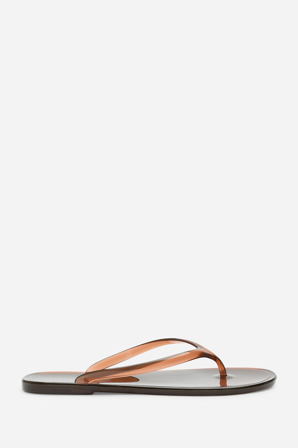 Brown Chandler Jelly Thong Flip Flop Sandals, Image 2 of 6