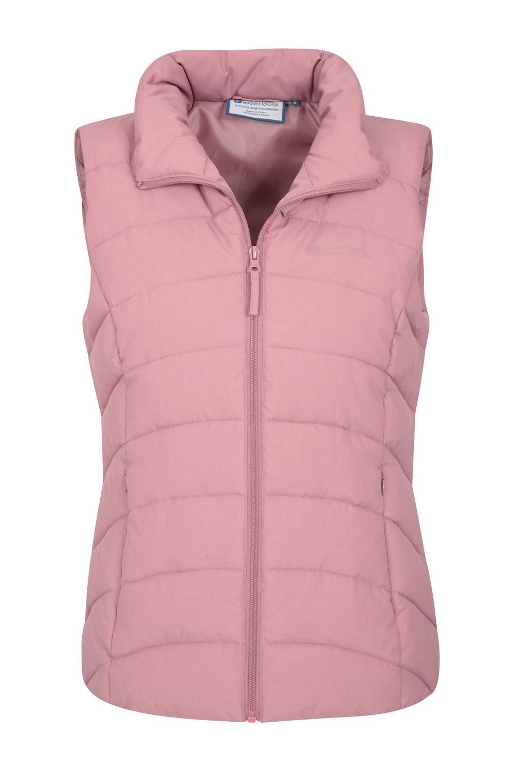 Light Pink Opal Padded Gilet, Image 3 of 5