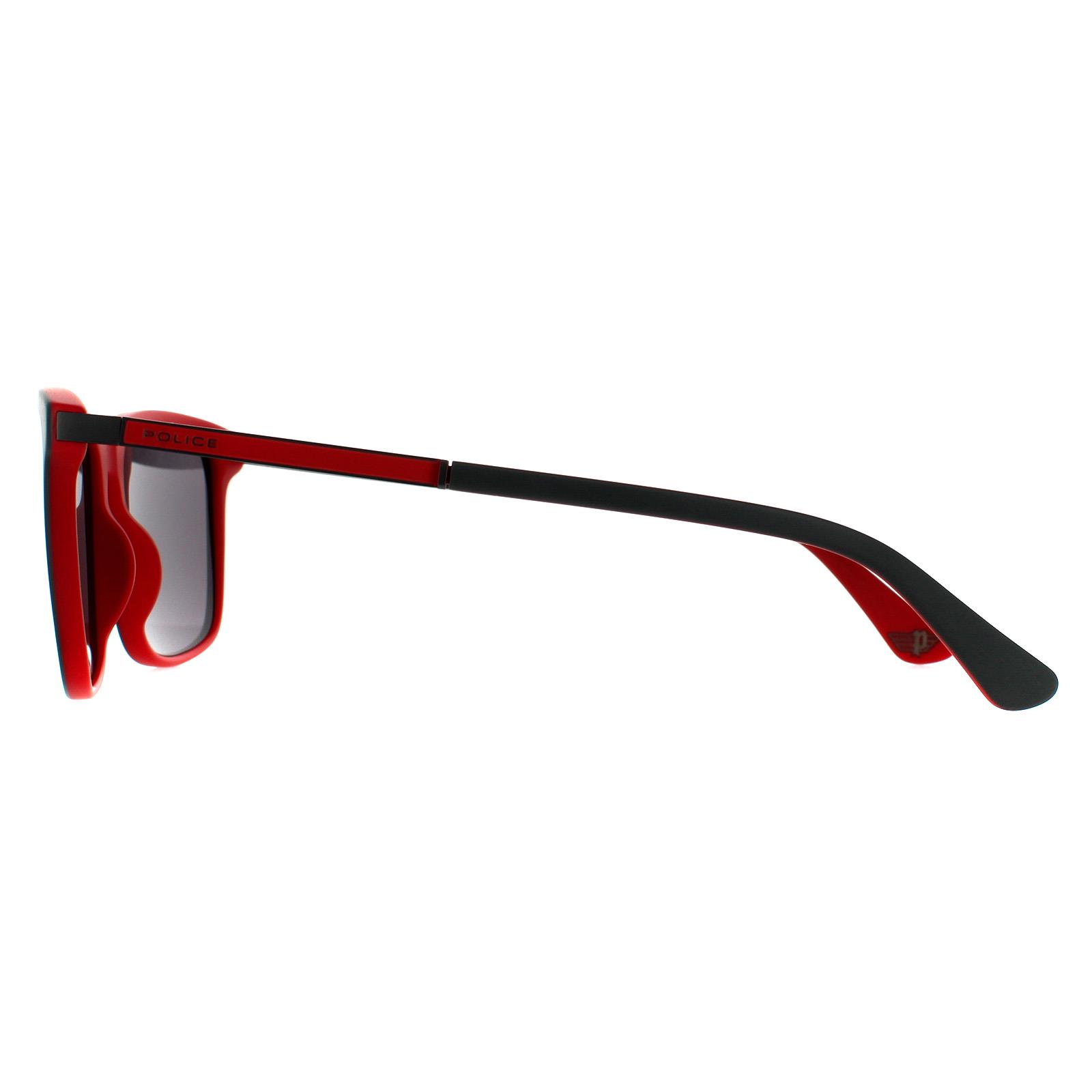 Grey Police Grey Square Matte Grey Red Grey Mirrored 90041091, Image 3 of 4