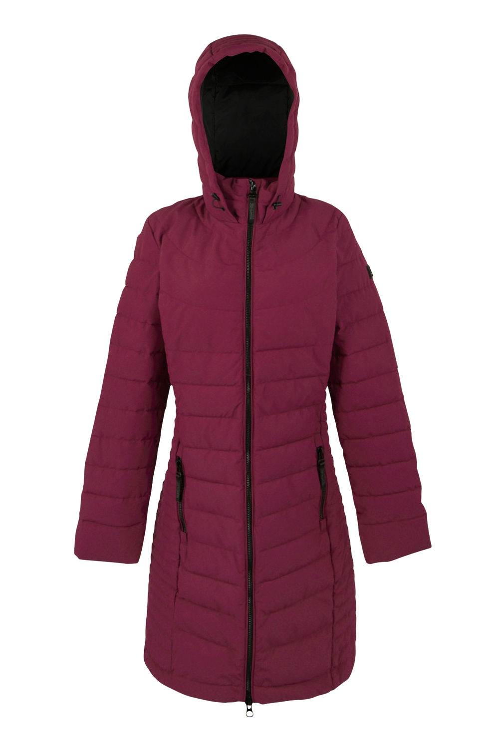 Red Andria Padded Jacket, Image 1 of 5