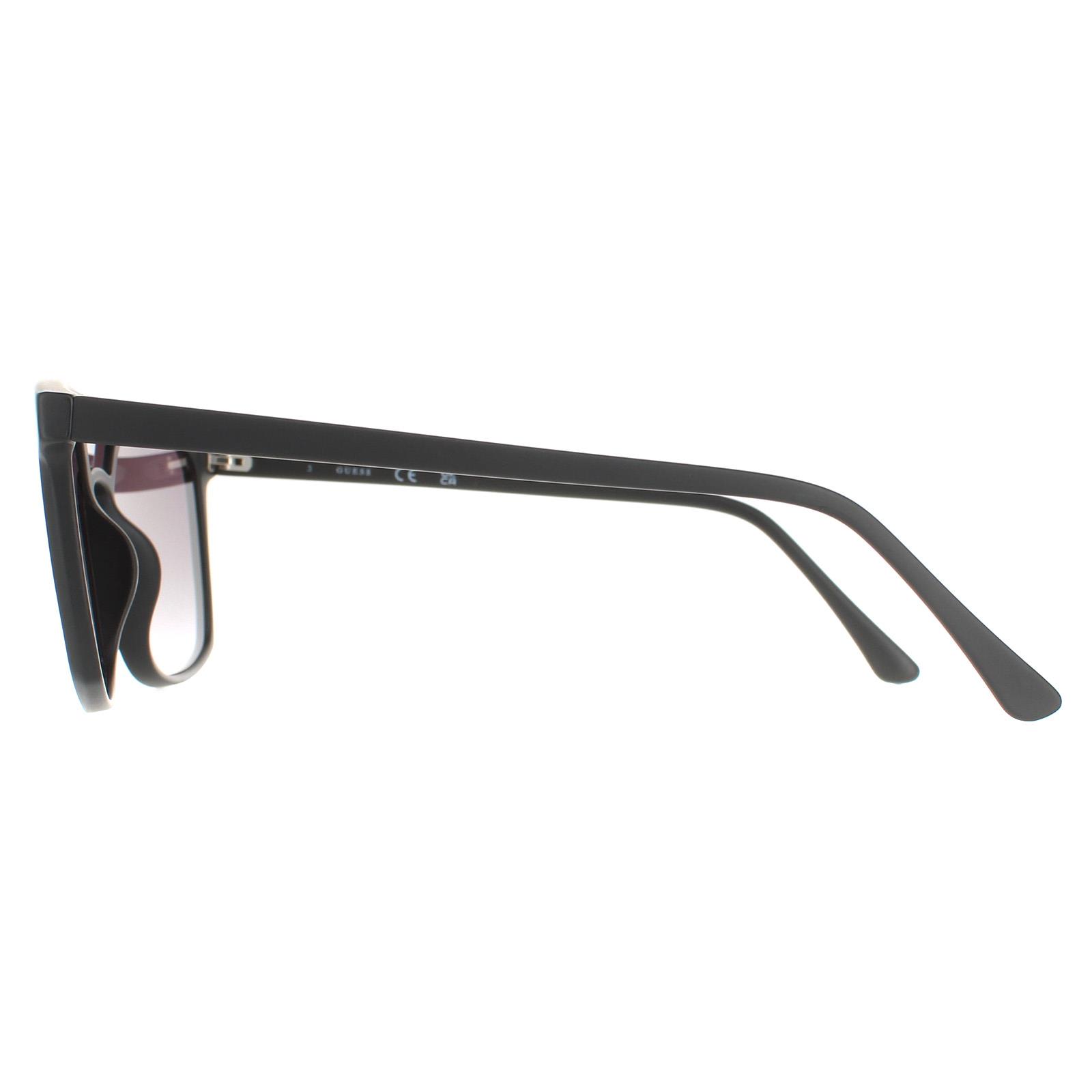 Black Guess Black Shield Matte Black Smoke Grey Gradient GF5089, Image 3 of 4