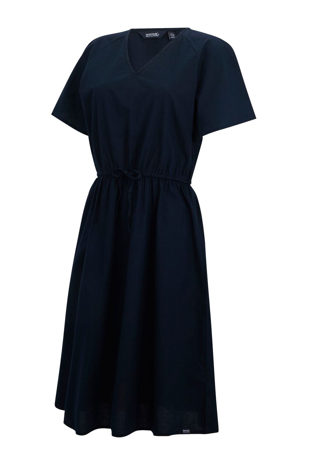 Navy Elona Midi Dress, Image 3 of 5