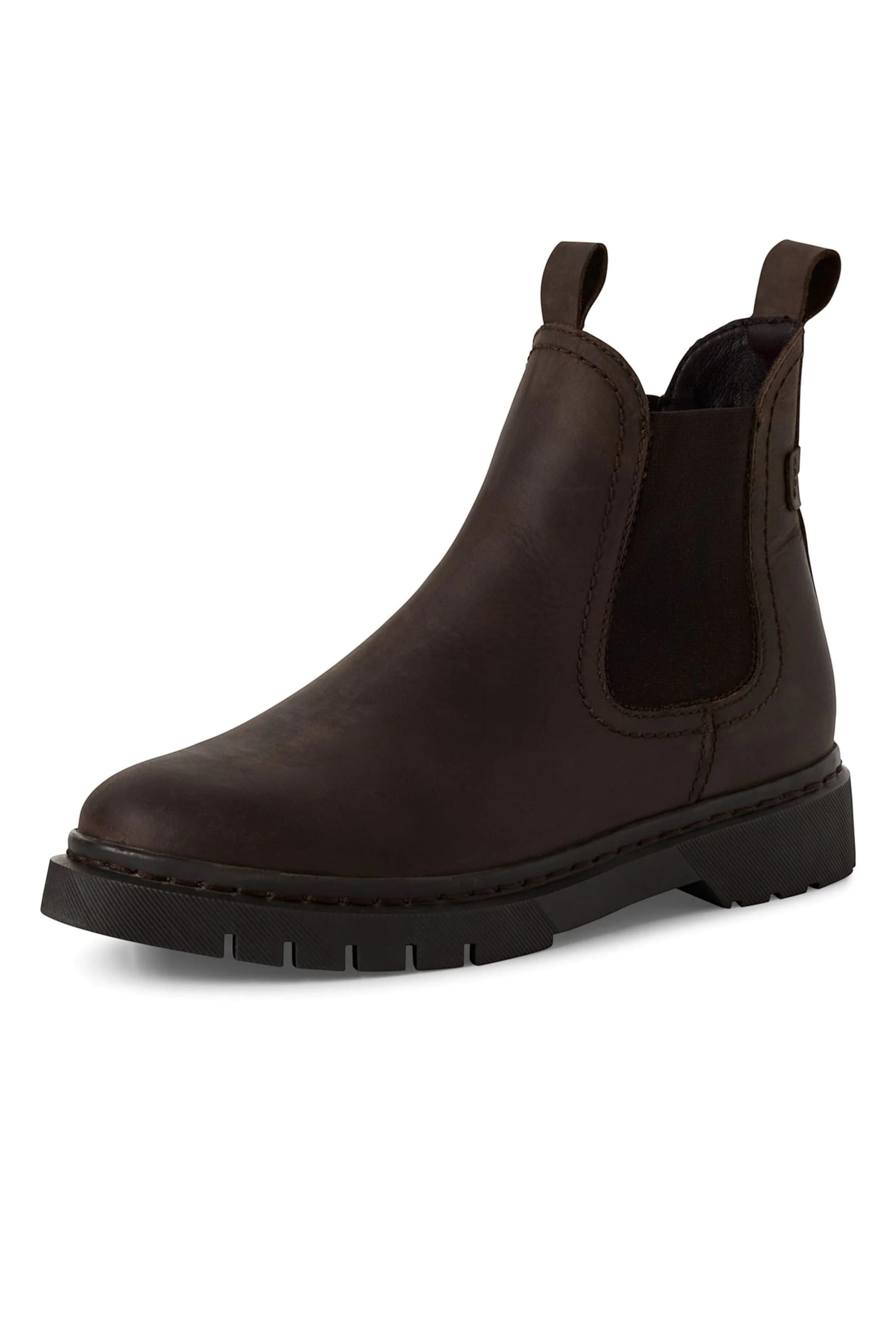 Brown Tamaris Brown Tamaris Womens Brown Chelsea Boots, Image 3 of 7