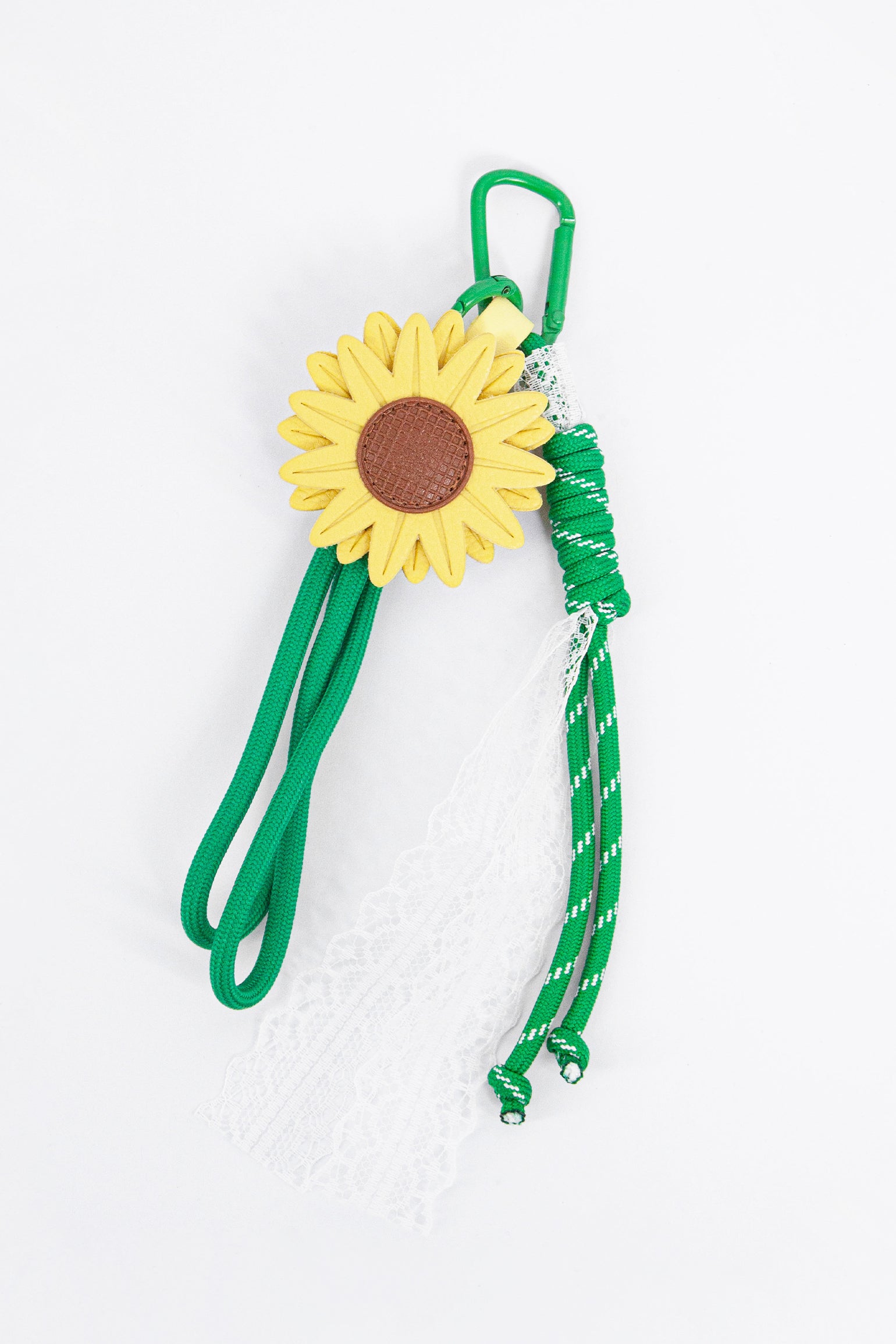 Yellow Sunflower Clip On Bag Charm, Image 3 of 3