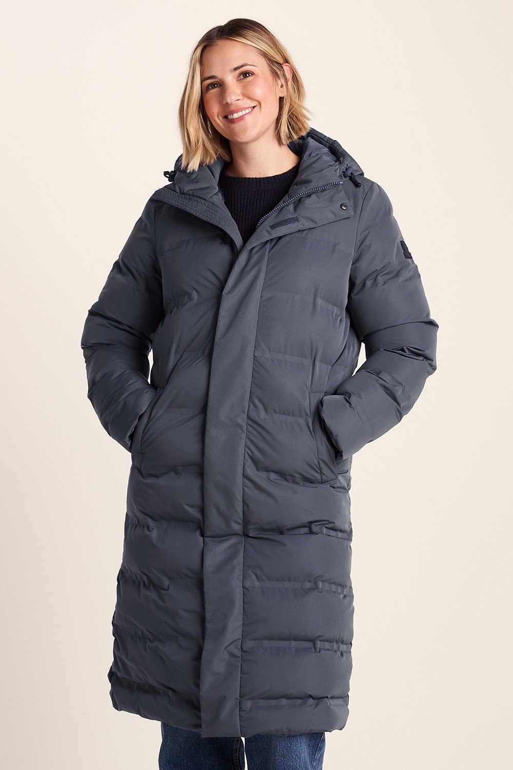Blue Glaston Shower Resistant Insulated Parka, Image 1 of 6