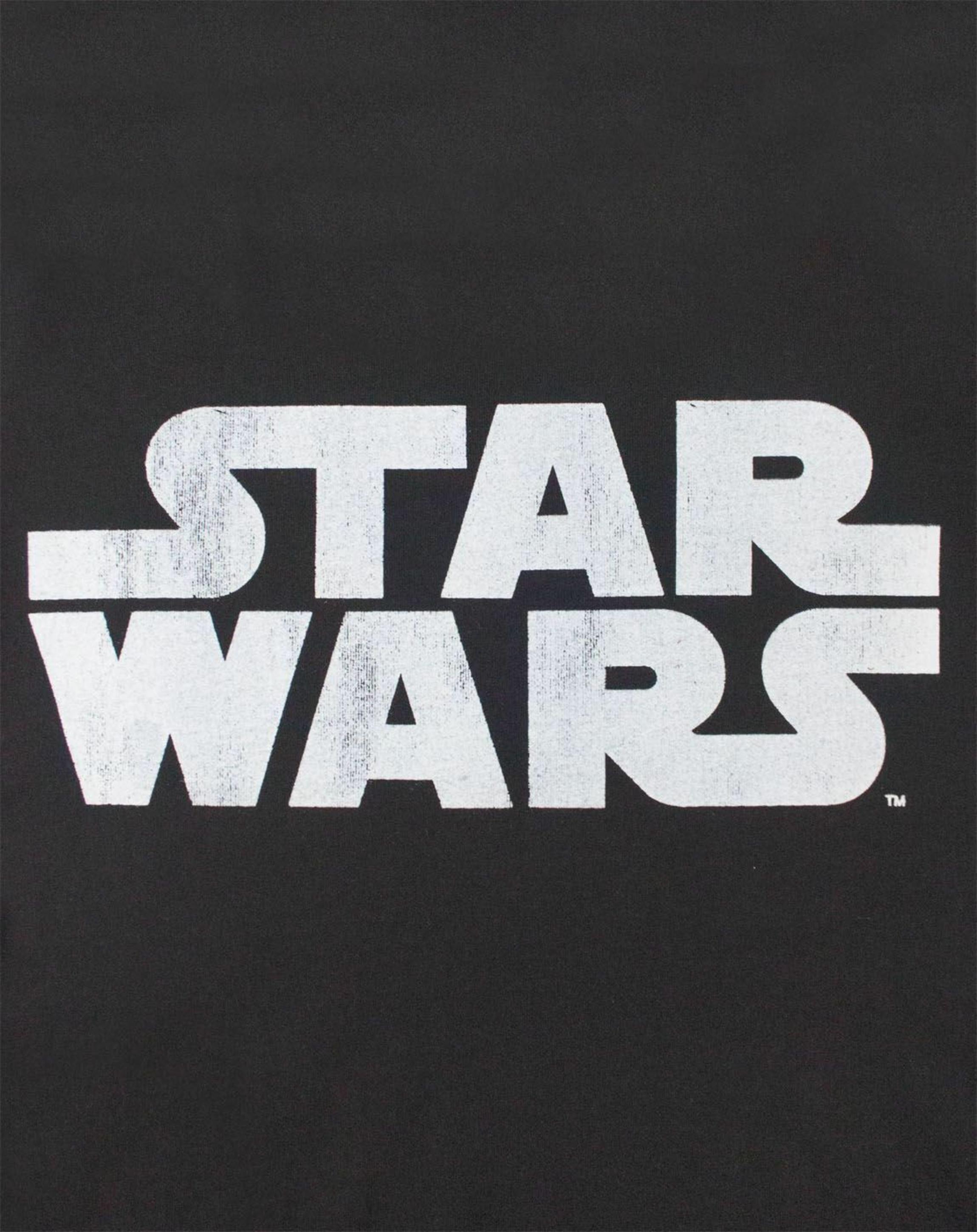 Black Star Wars Logo Women's Fringe Top, Image 2 of 4
