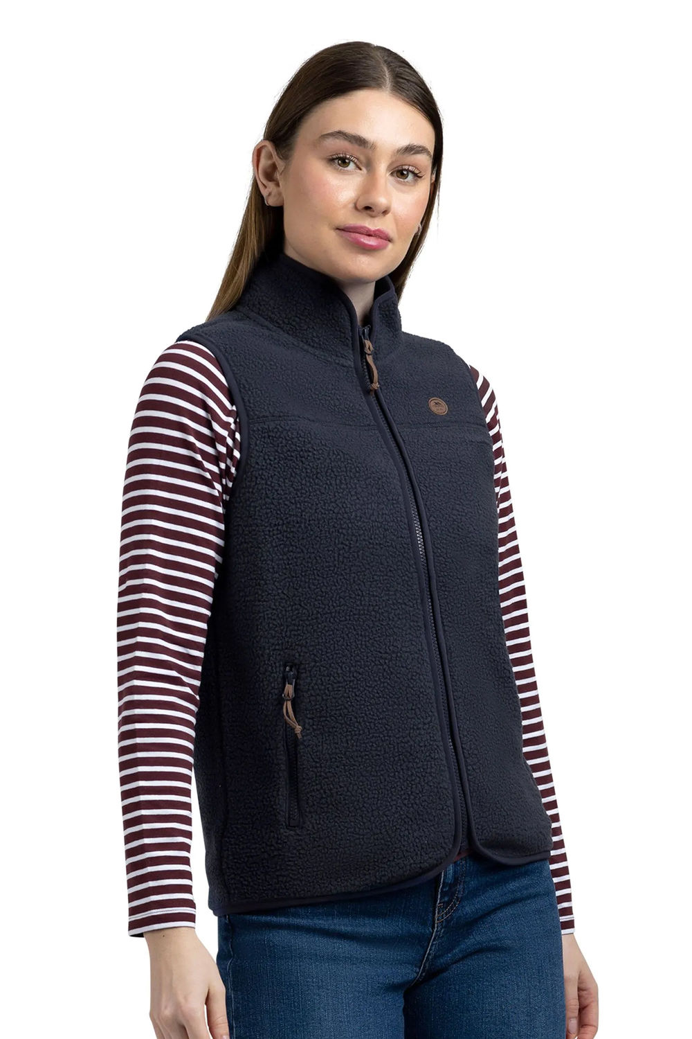 Navy Notion Fleece AT300 Gilet, Image 5 of 5