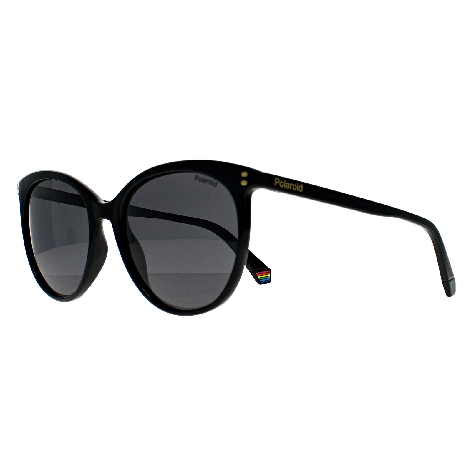 Black Cat Eye Black Grey Polarized PLD 6231/S, Image 2 of 3