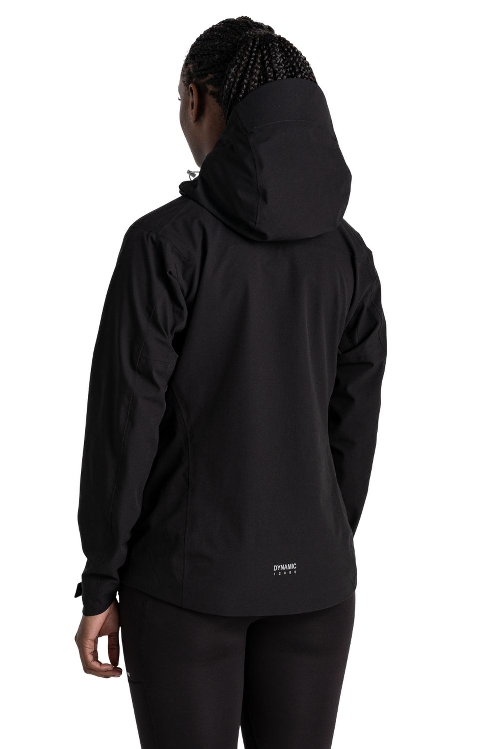 Black Craghoppers Black Dynamic Pro II Waterproof Jacket, Image 2 of 3