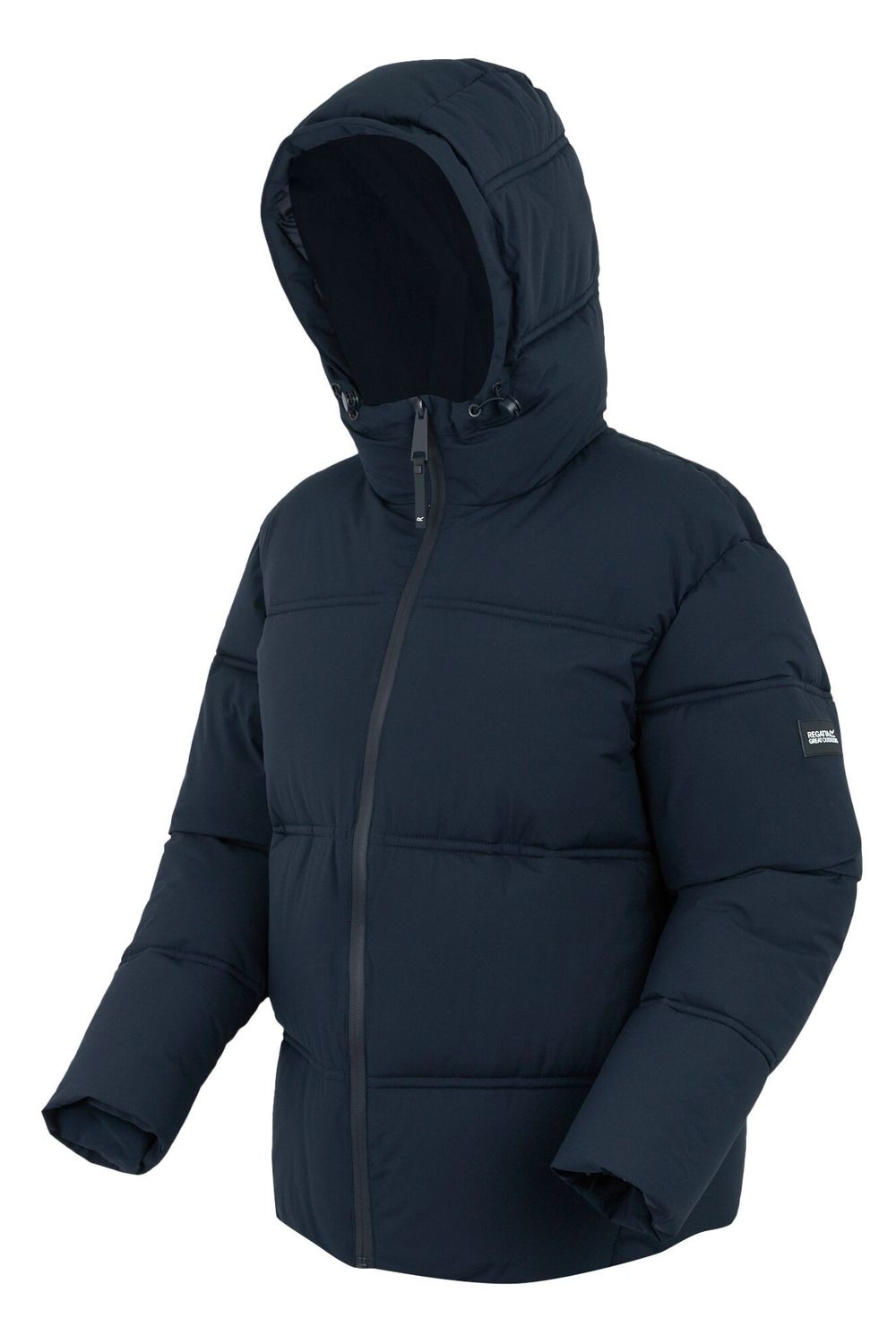 Navy Regatta Navy Roxienne Padded Jacket, Image 3 of 5