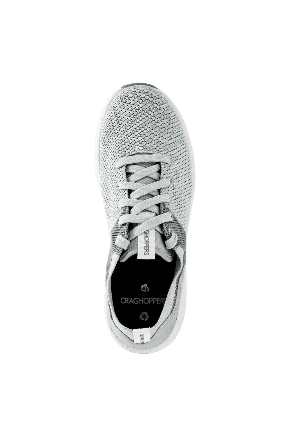 Light Grey EcoLite Trainers, Image 2 of 4
