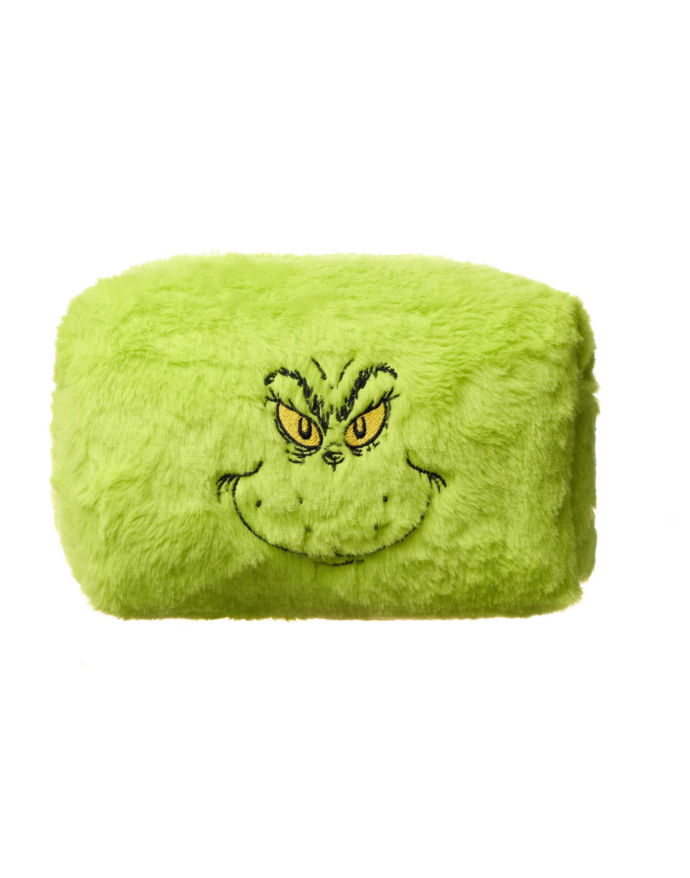 Green The Grinch Character Face One Makeup Bag, Image 3 of 6