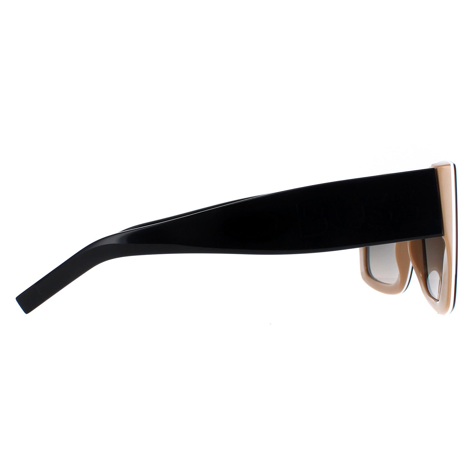 Black Hugo Boss Black Rectangle Mix Black Grey Gradient BOSS 1454/N/S, Image 4 of 6