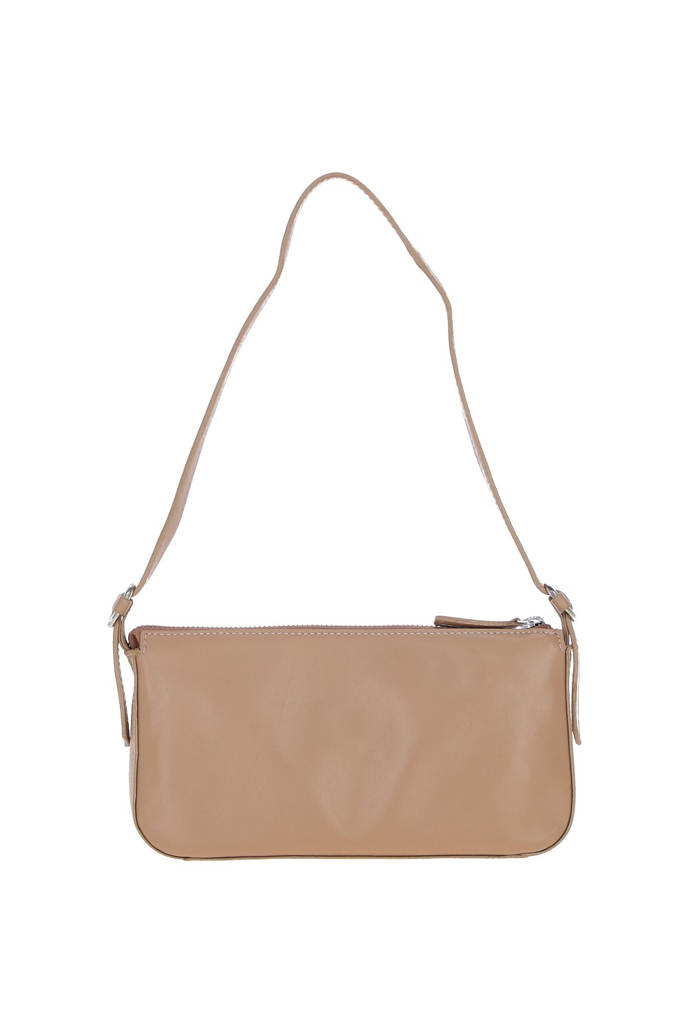 Tan Ashwood Leather Tan 'Tesoro Pelle' Plain Shoulder Bag, Image 1 of 3