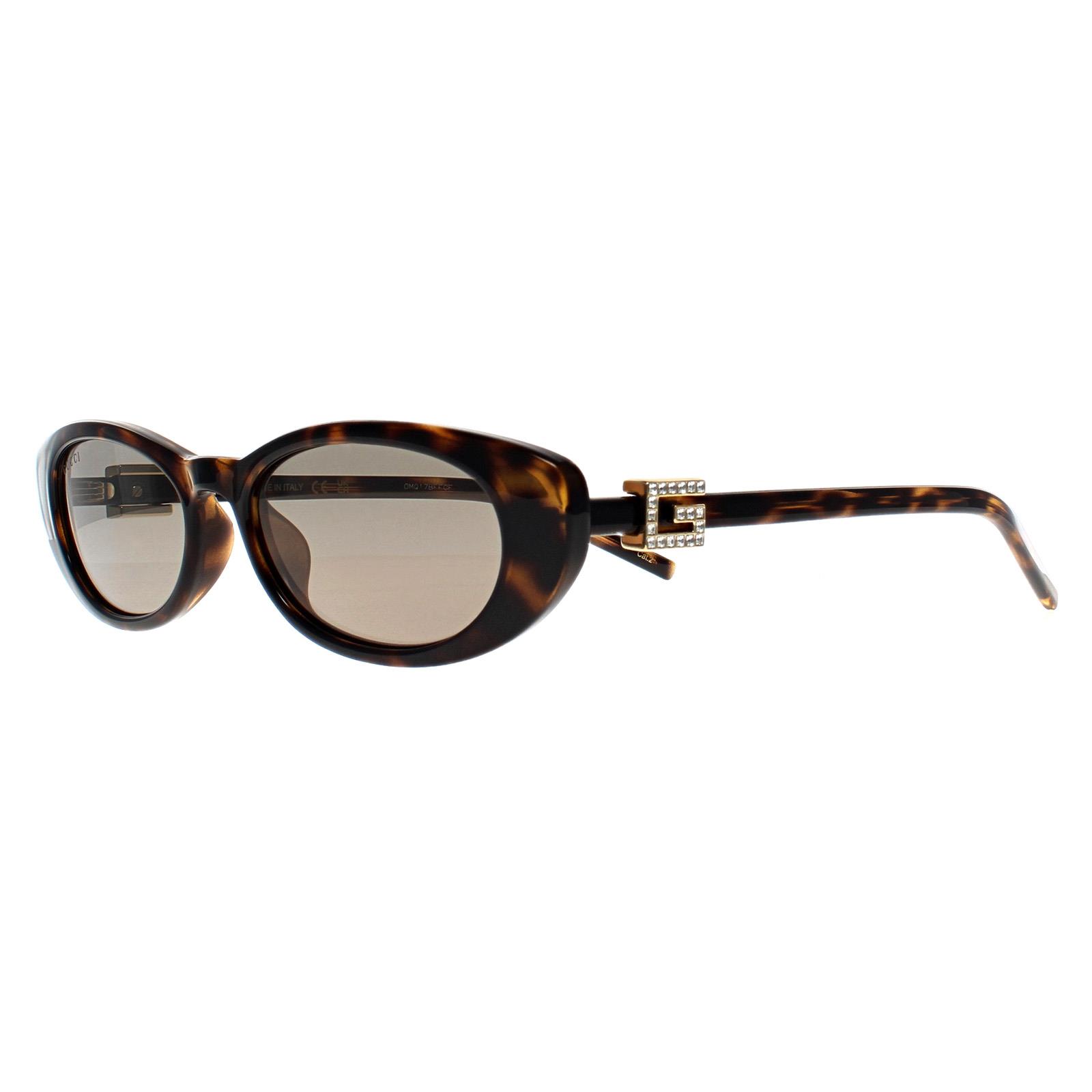 Brown Cat Eye Havana Grey GG1680S, Image 2 of 4