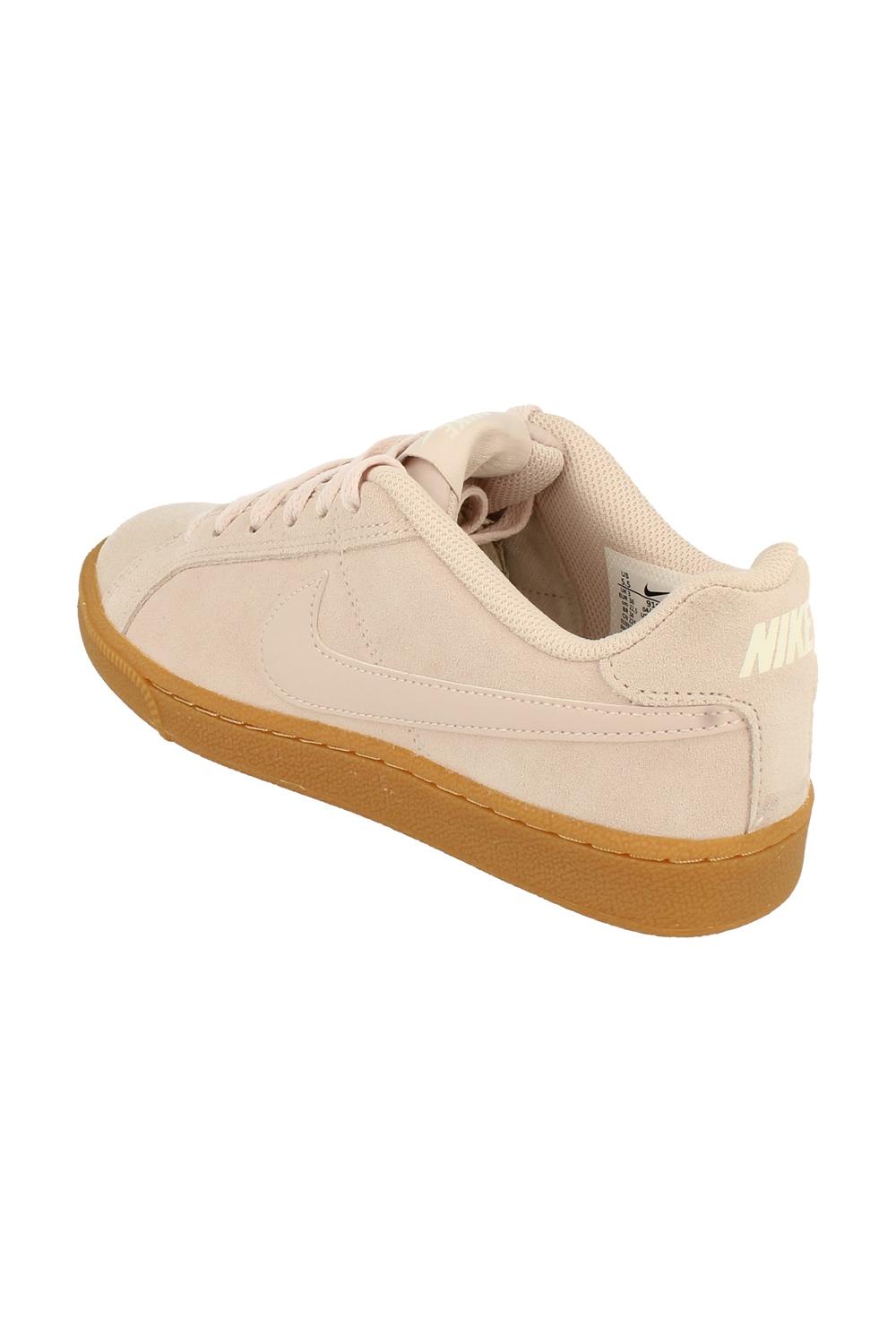 Pink Nike Womens Court Royale Suede Trainers, Image 3 of 6
