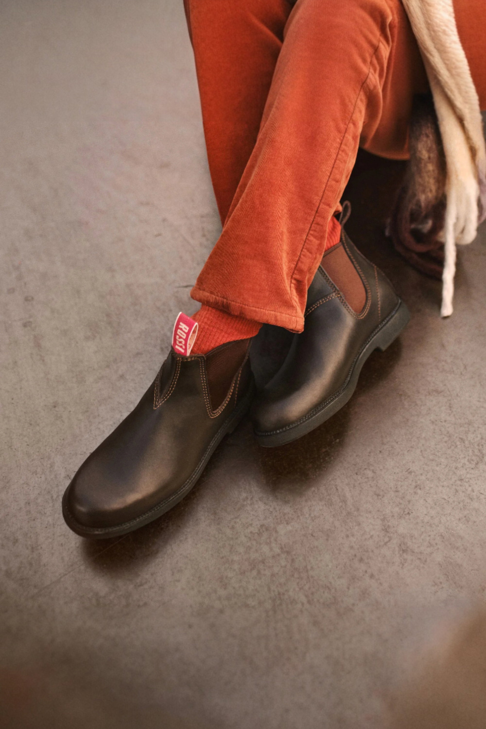 Brown Rossi Boots Brown Booma 607 Leather Chelsea Boots, Image 6 of 6