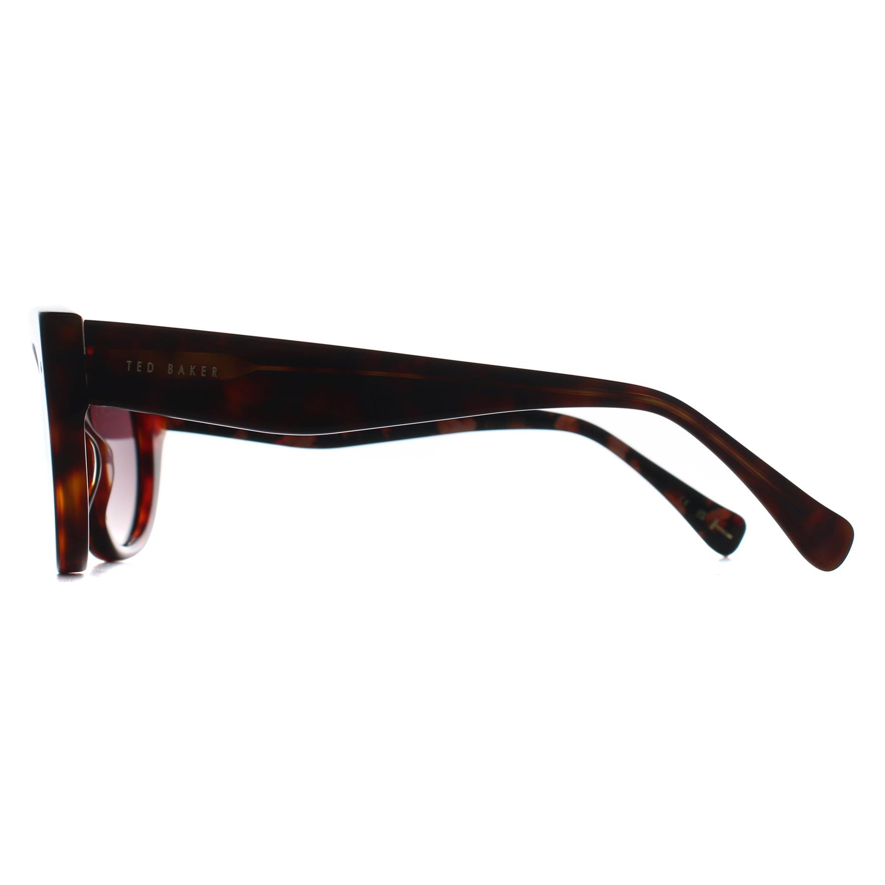 Brown Ted Baker Brown Oval Tortoise Brown Gradient TB1737, Image 3 of 3
