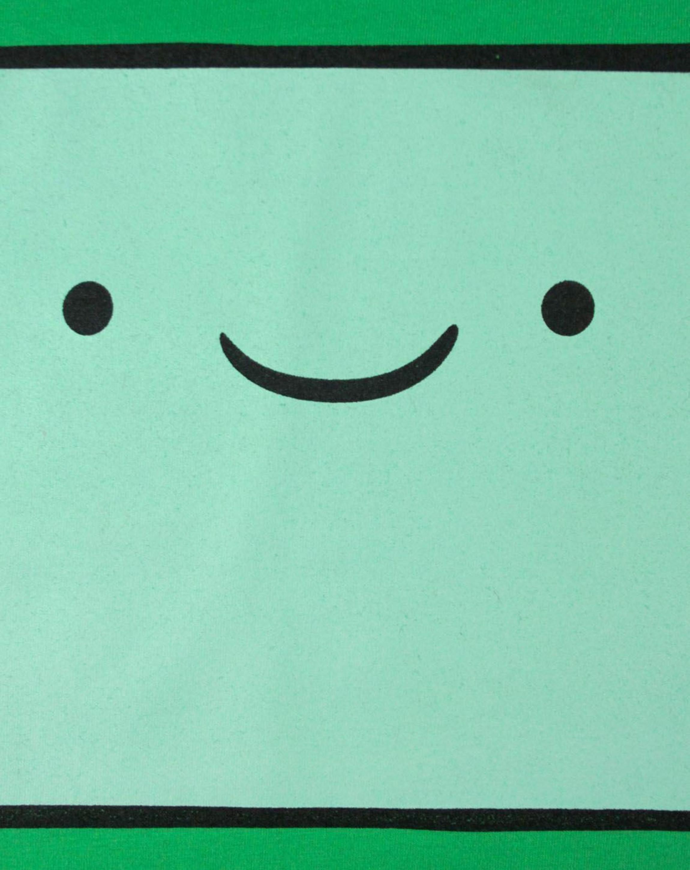 Green Adventure Time BMO Women's T-Shirt, Image 4 of 4