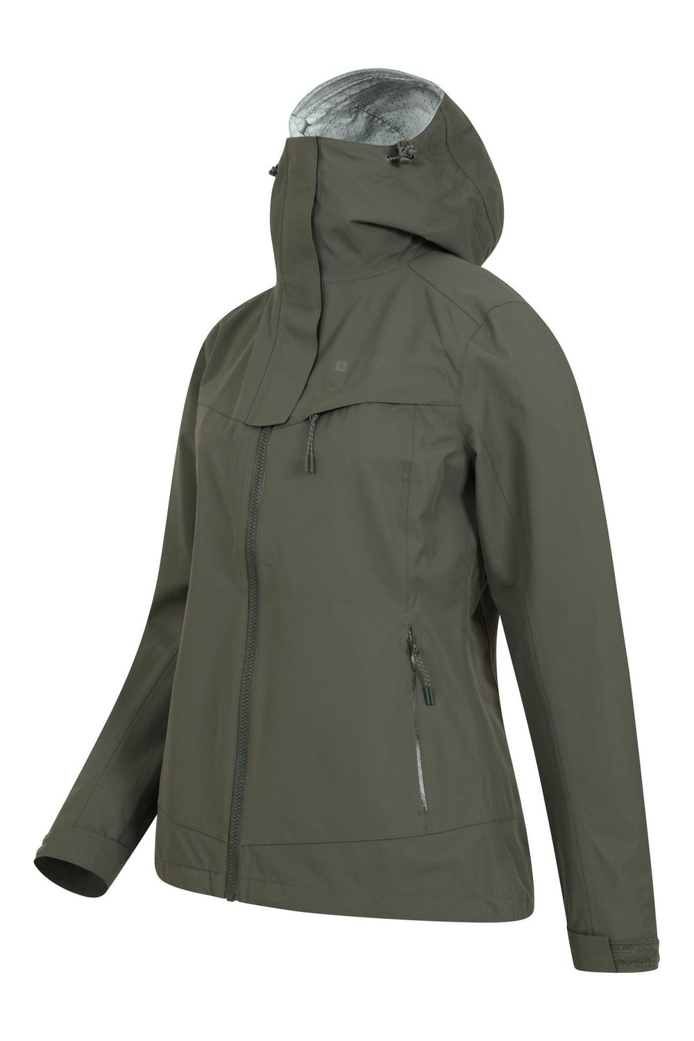 Khaki Arlberg 2.5 Layer Waterproof Jacket, Image 3 of 5