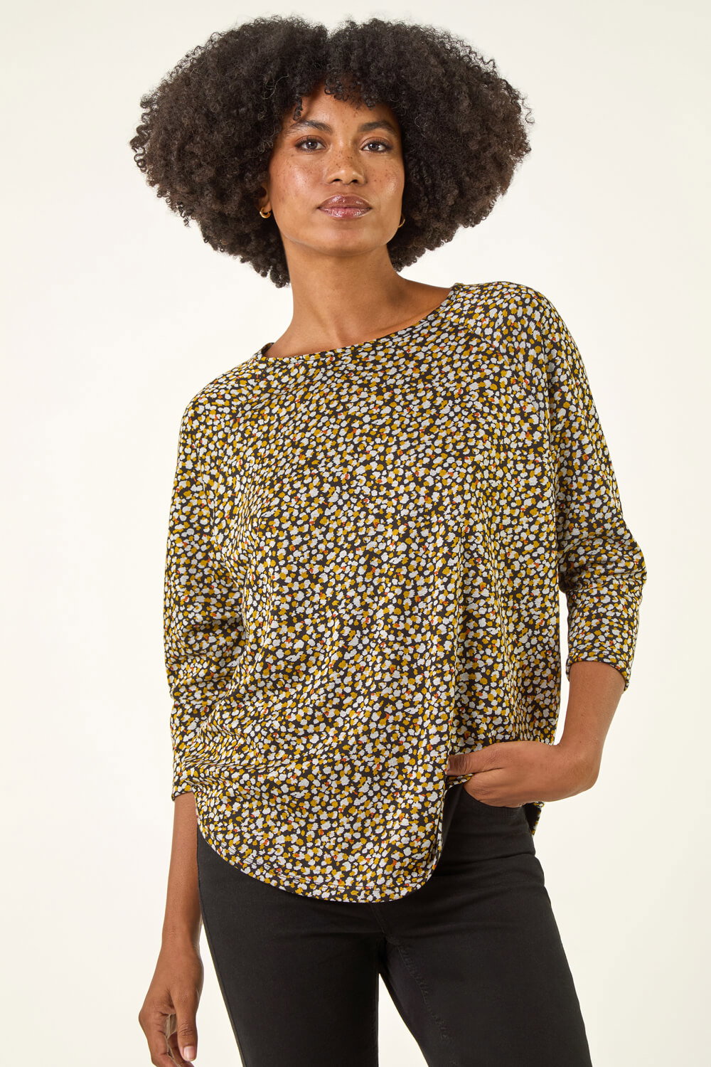 Occhi-print Top