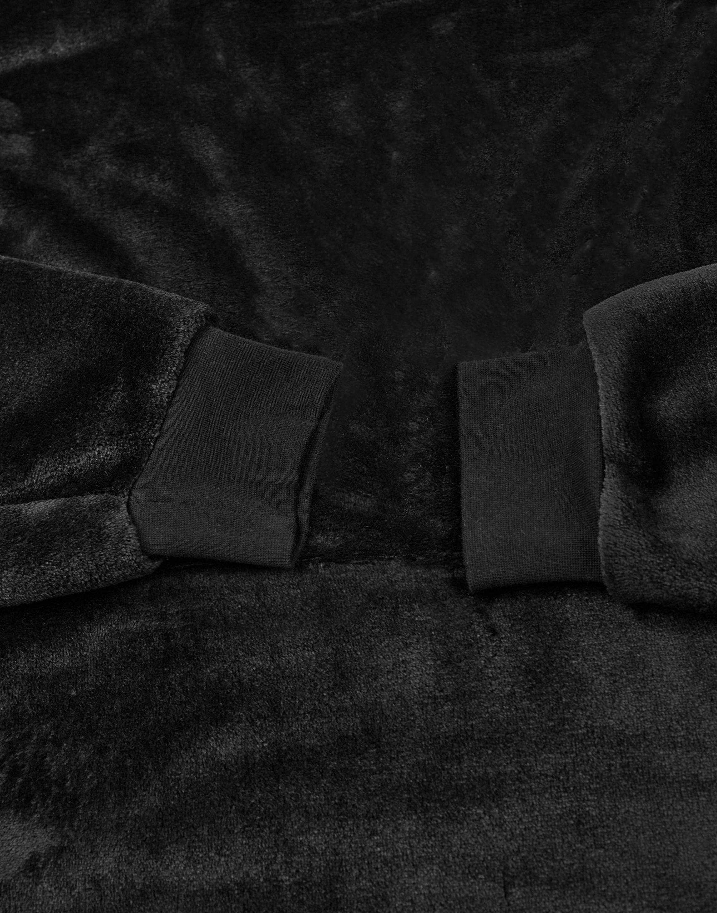 Black Star Trek Logo One Blanket Hoodie, Image 6 of 6