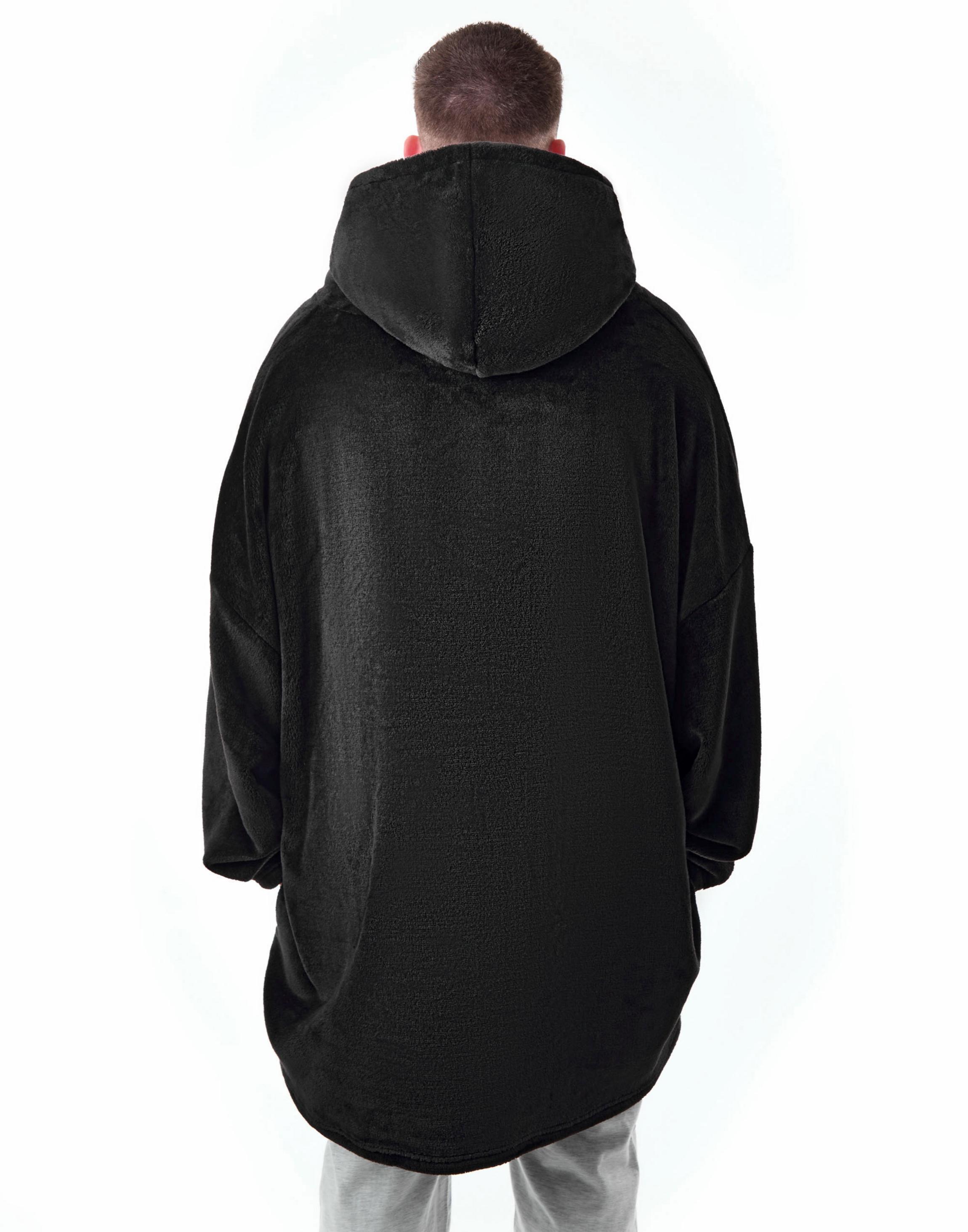Black Star Trek Logo One Blanket Hoodie, Image 2 of 6