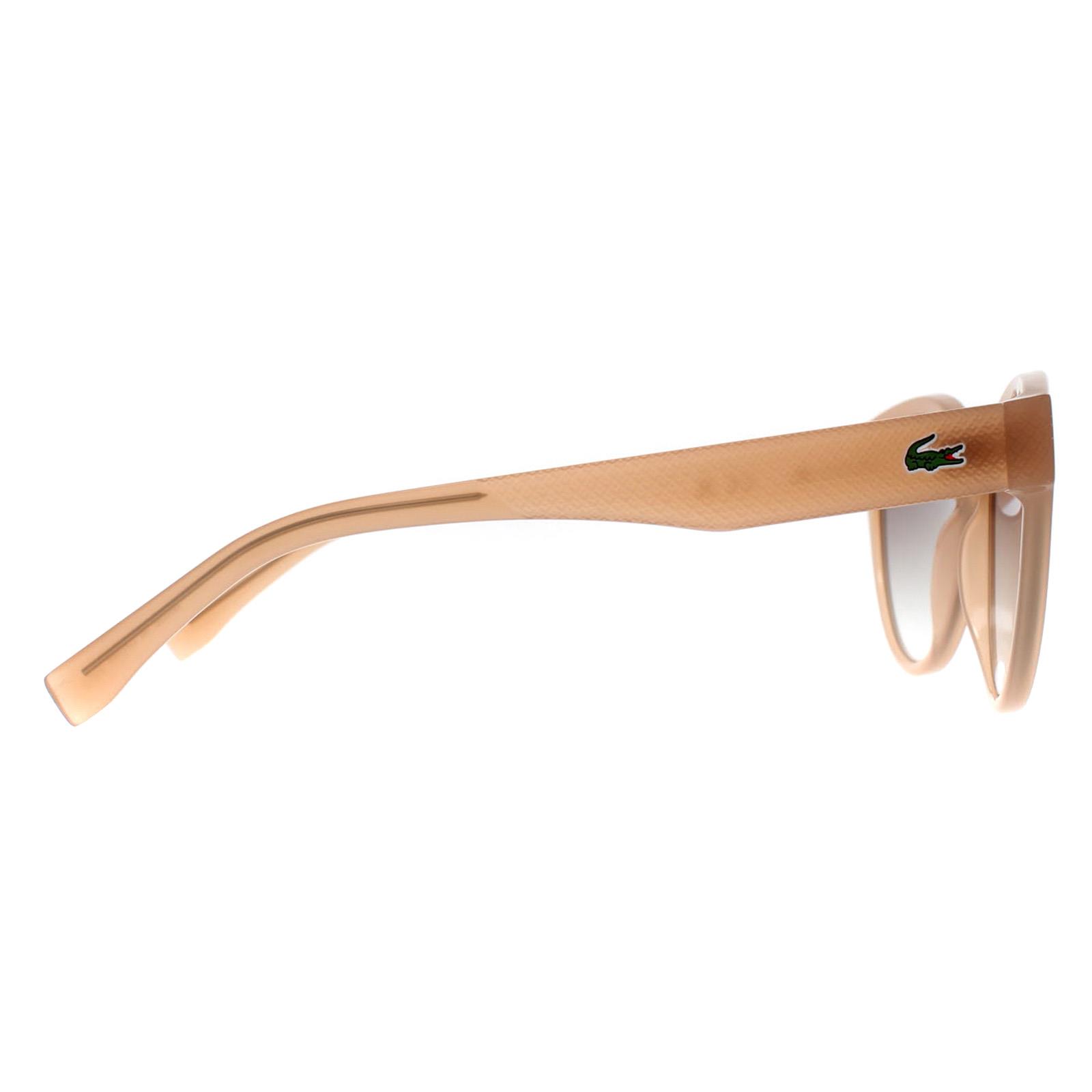 Beige Lacoste Beige Cat Eye Nude Grey Gradient L983S, Image 4 of 4