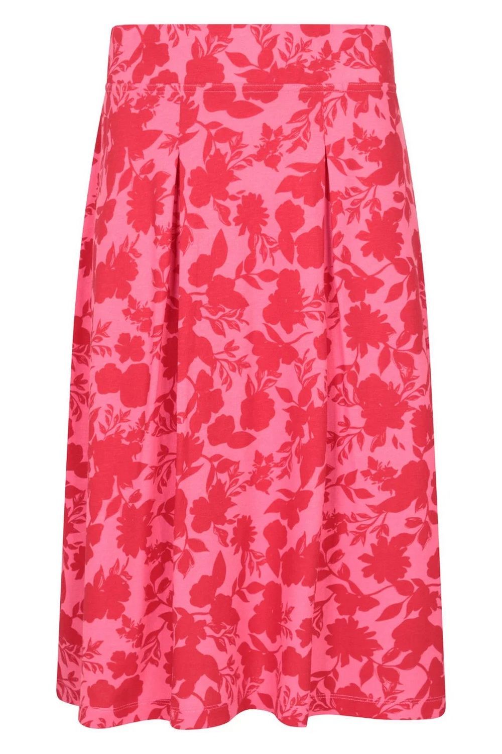 Red Waterfront Midi Skirt, Image 1 of 3