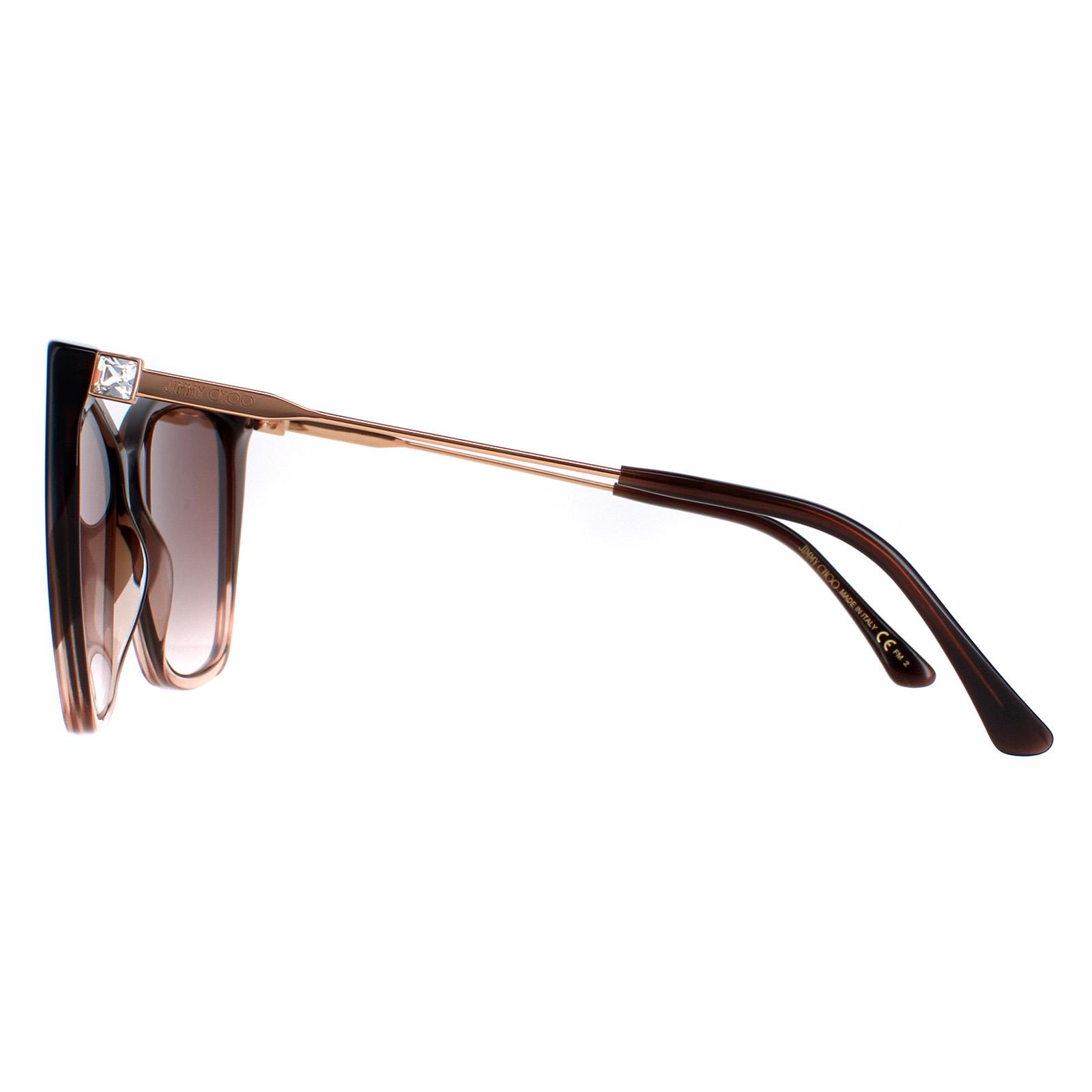 Brown Jimmy Choo Brown Cat Eye Brown Shaded Beige Brown Gradient Seba/S, Image 3 of 4