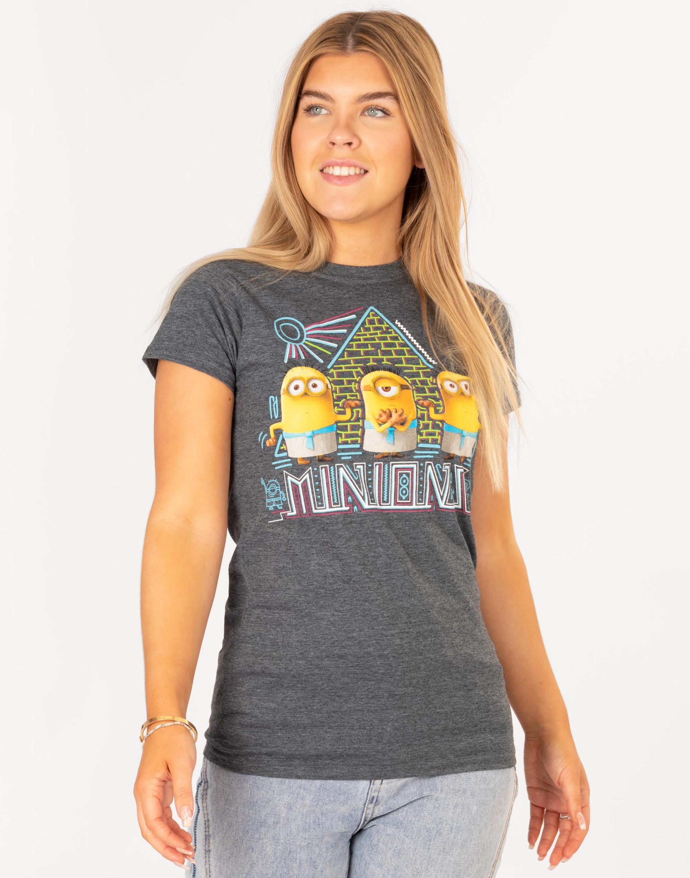 Charcoal Minions Egyptian Women's T-Shirt, Image 3 of 6