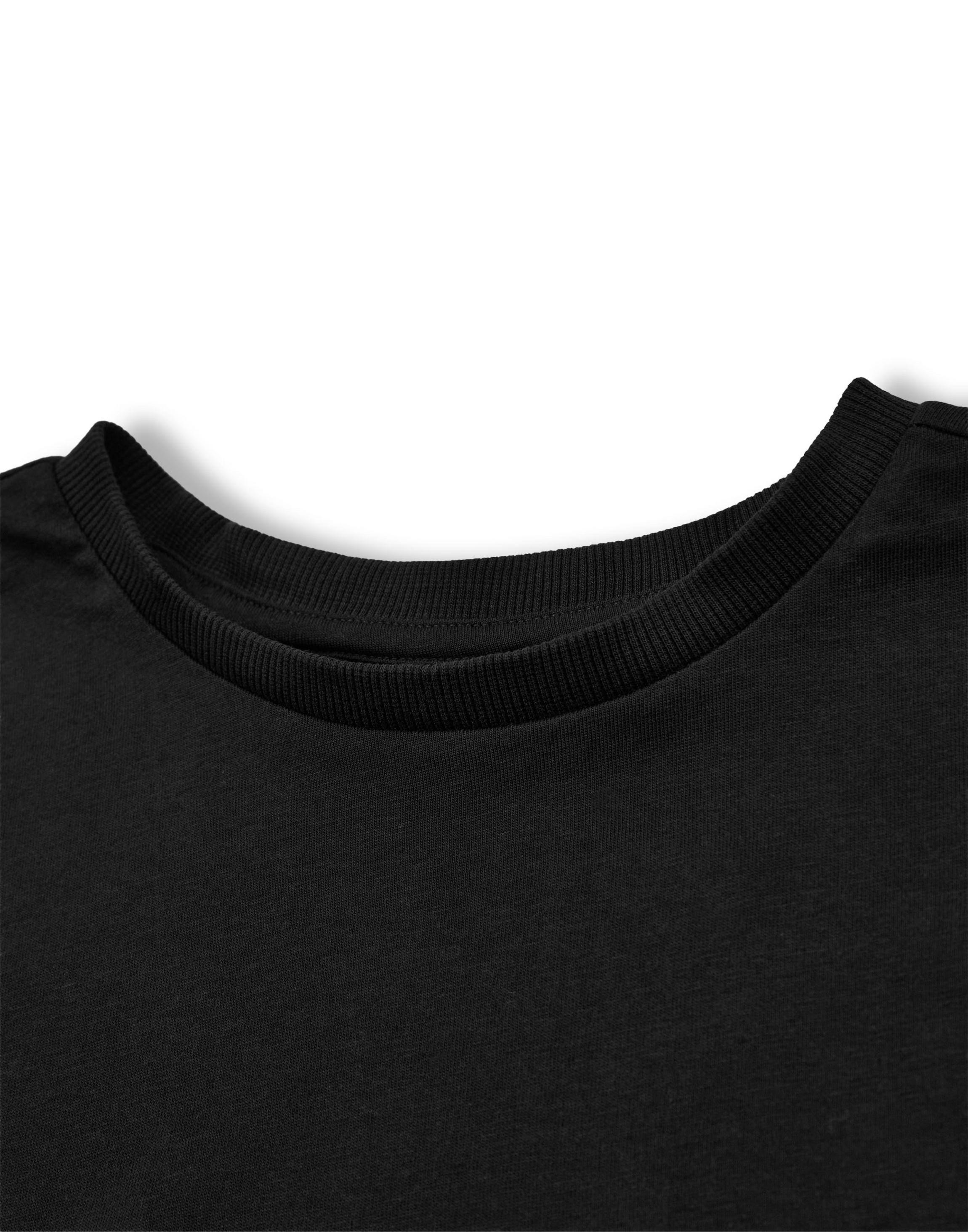 Black Coca Cola Cropped Short Sleeved T-Shirt, Image 3 of 6